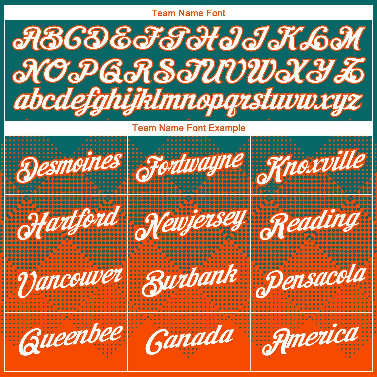Custom Teal White-Orange 3D Pattern Design Gradient Square Shapes Performance T-Shirt view 3