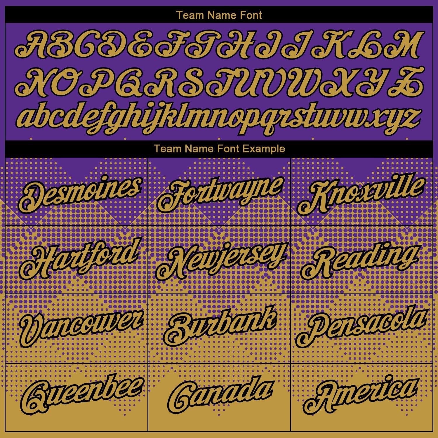 Custom Purple Old Gold-Black 3D Pattern Design Gradient Square Shapes Performance T-Shirt view 3