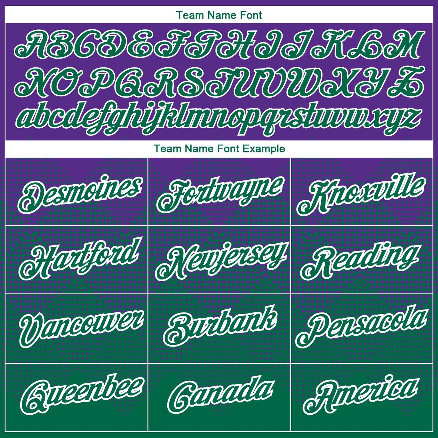Custom Purple Kelly Green-White 3D Pattern Design Gradient Square Shapes Performance T-Shirt view 3