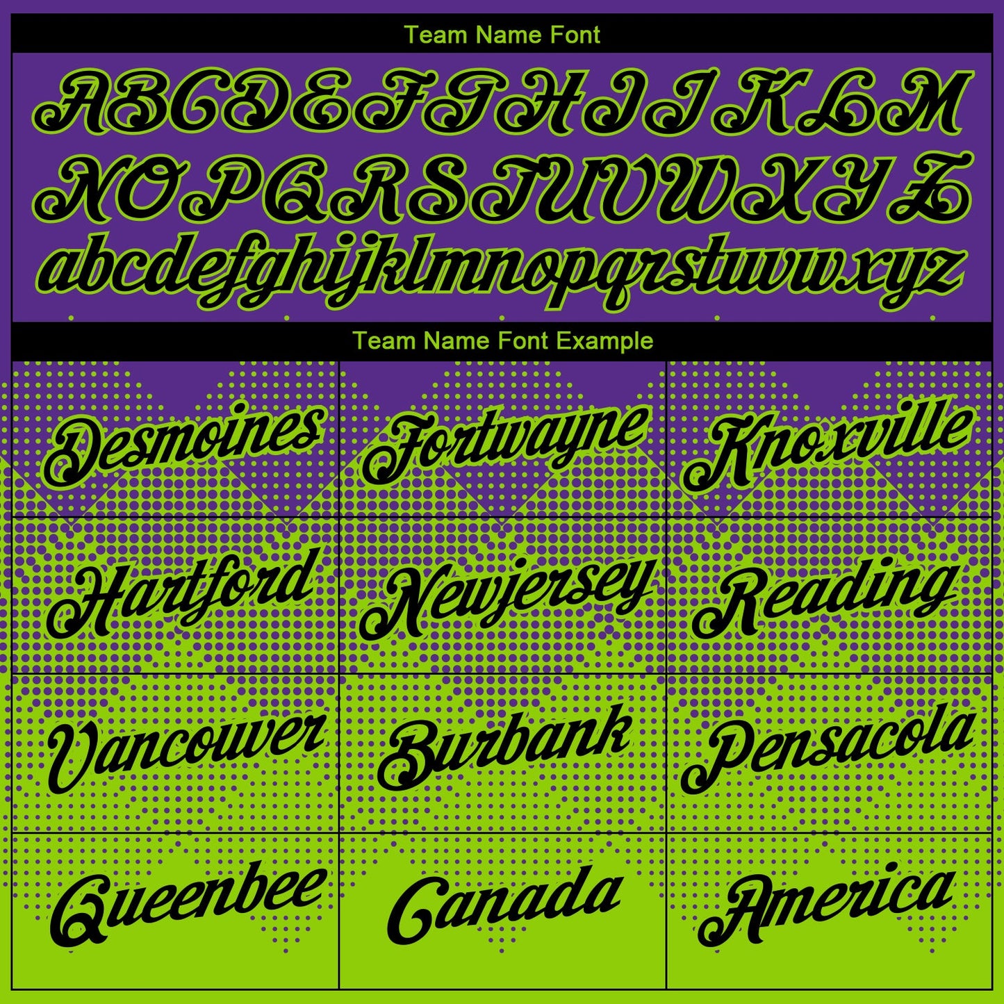 Custom Purple Black-Neon Green 3D Pattern Design Gradient Square Shapes Performance T-Shirt view 3