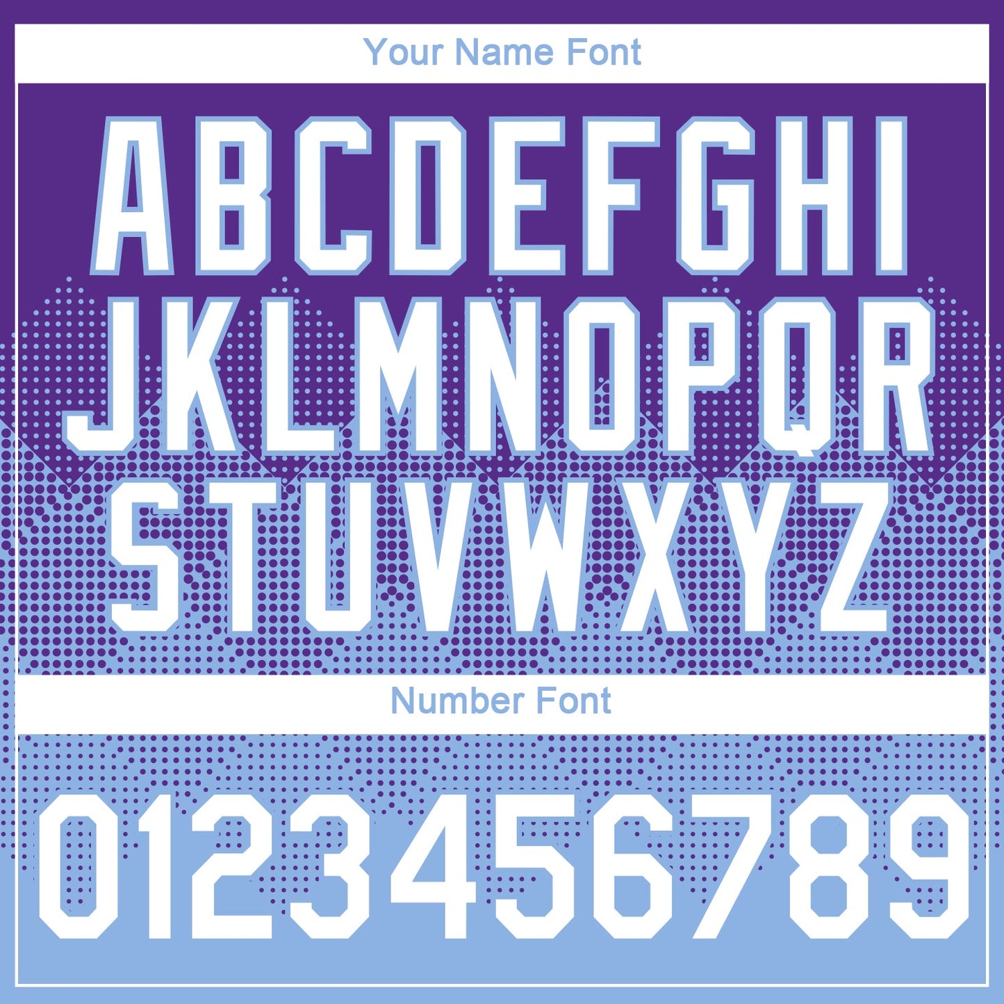Custom Purple White-Light Blue 3D Pattern Design Gradient Square Shapes Performance T-Shirt view 4