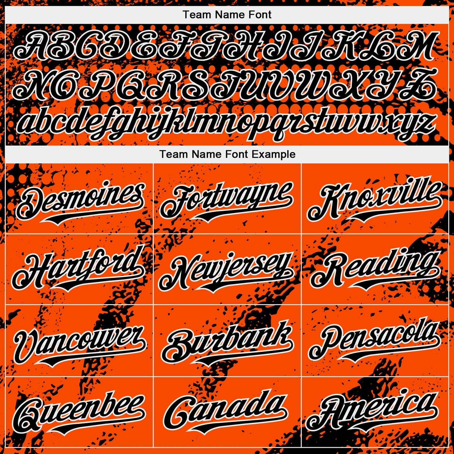 Custom Black Orange-White Splash Grunge Fragment Authentic Baseball Jersey view 4