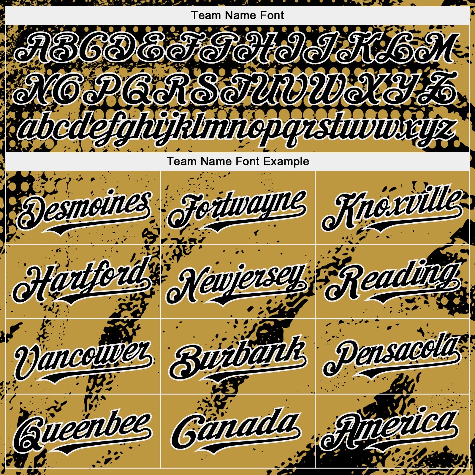 Custom Black Old Gold-White Splash Grunge Fragment Authentic Baseball Jersey view 4