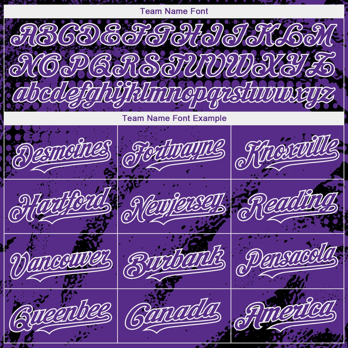 Custom Black Purple-White Splash Grunge Fragment Authentic Baseball Jersey view 4