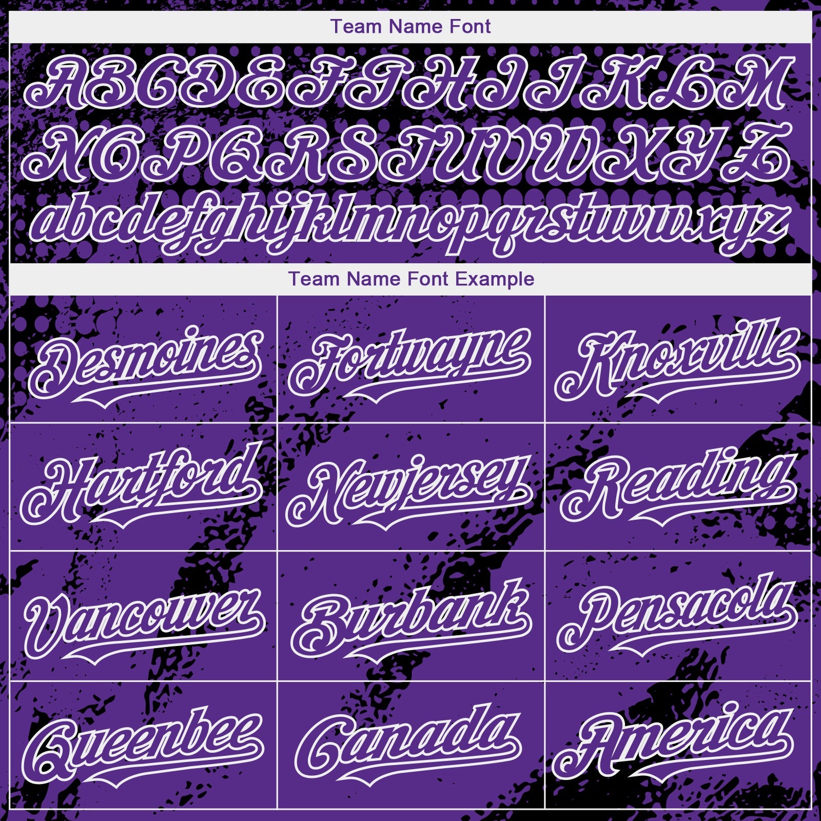 Custom Black Purple-White Splash Grunge Fragment Authentic Baseball Jersey view 4