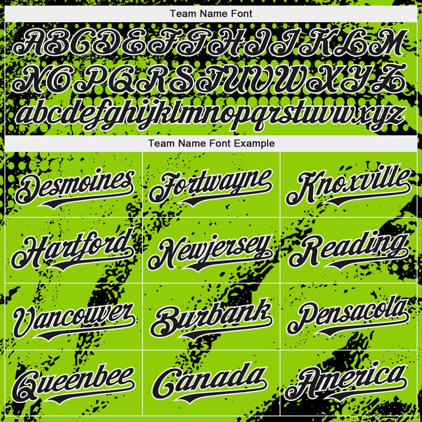 Custom Black Neon Green-White Splash Grunge Fragment Authentic Baseball Jersey view 4