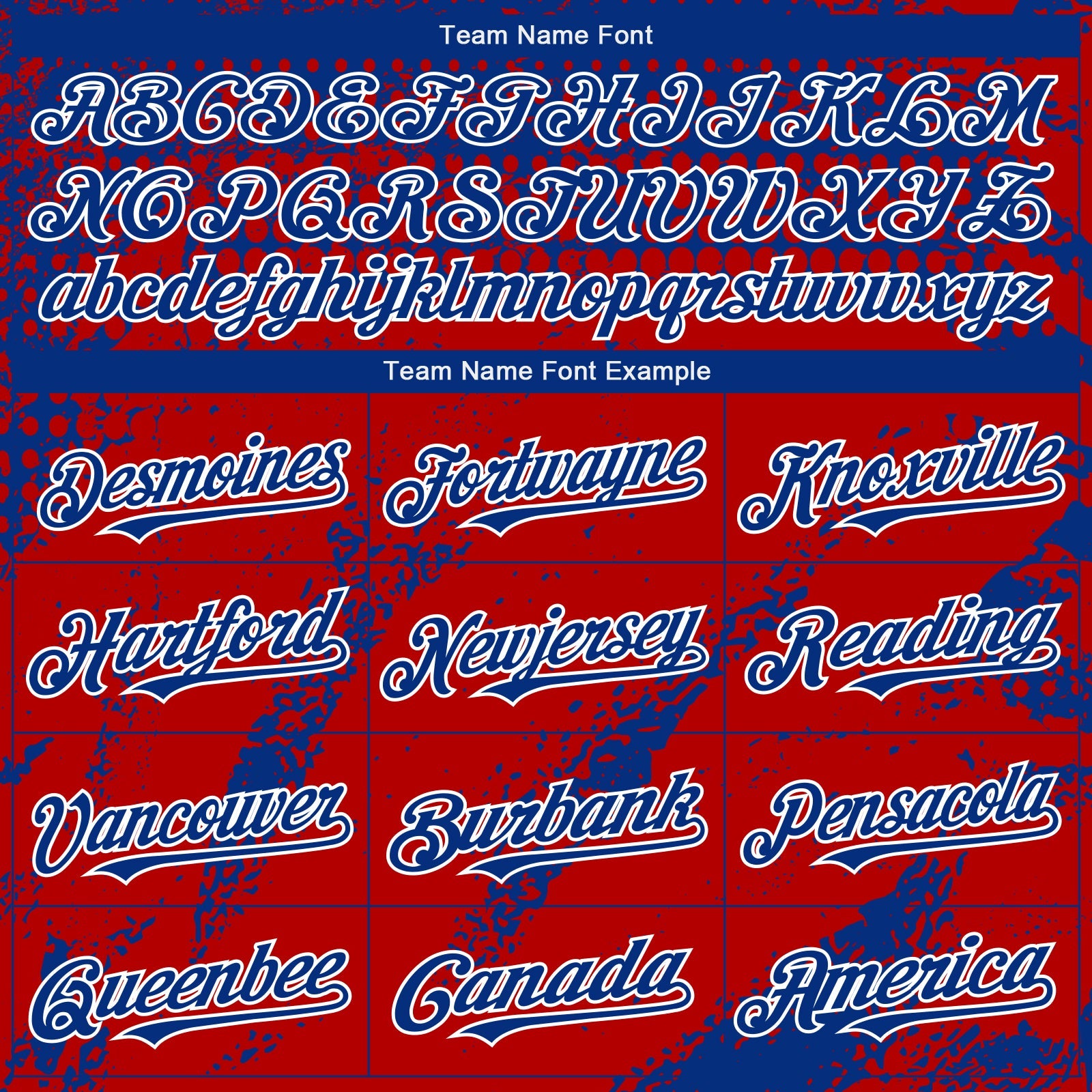 Custom Royal Red-White Splash Grunge Fragment Authentic Baseball Jersey view 4