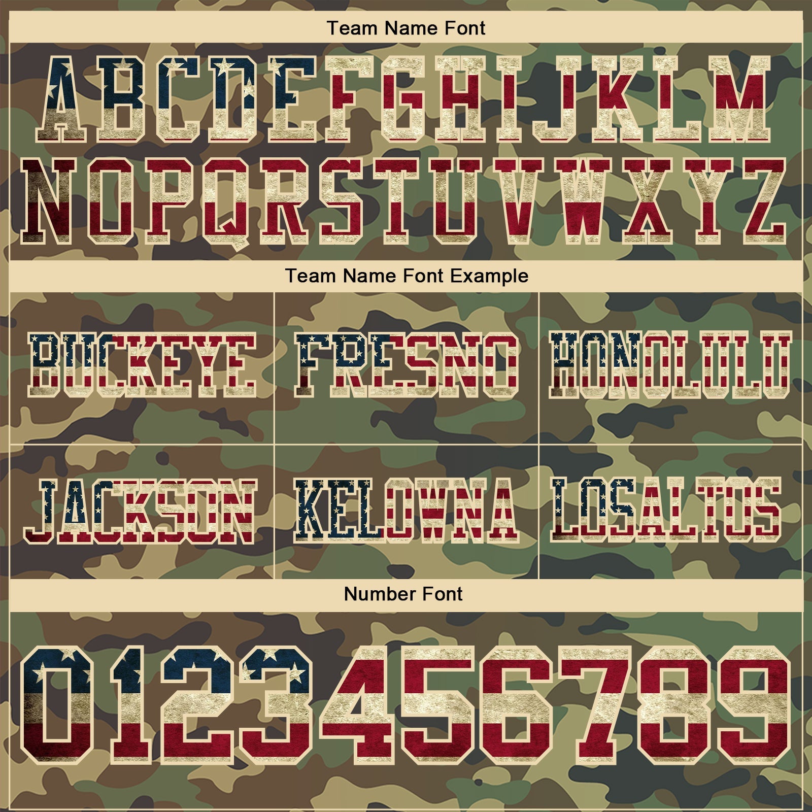 Custom Camo Vintage USA Flag Cream-Olive 3D Pattern Salute To Service Authentic Football Jersey view 4