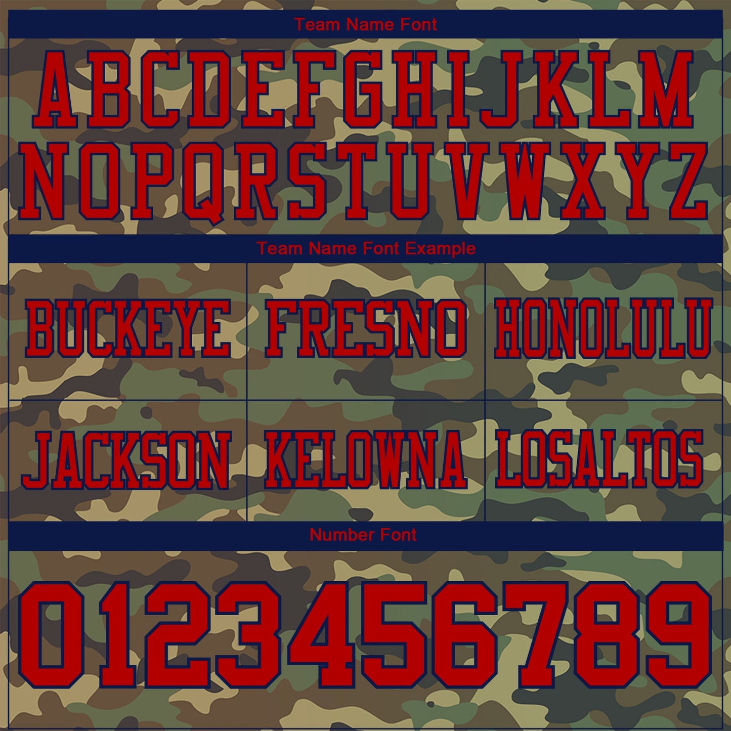 Custom Camo Red-Navy 3D Pattern Salute To Service Authentic Football Jersey view 4