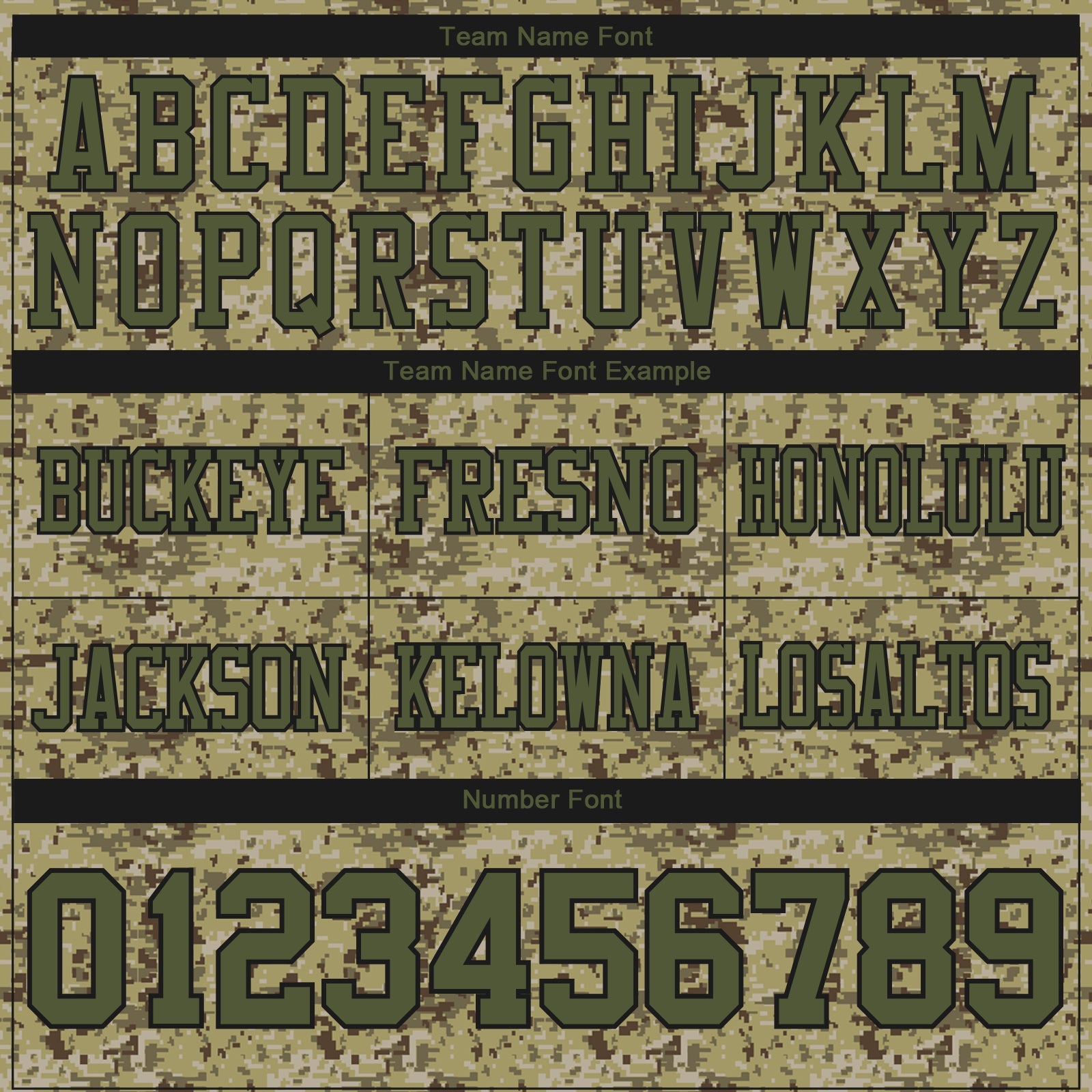 Custom Camo Olive-Black 3D Pattern Salute To Service Authentic Football Jersey view 4