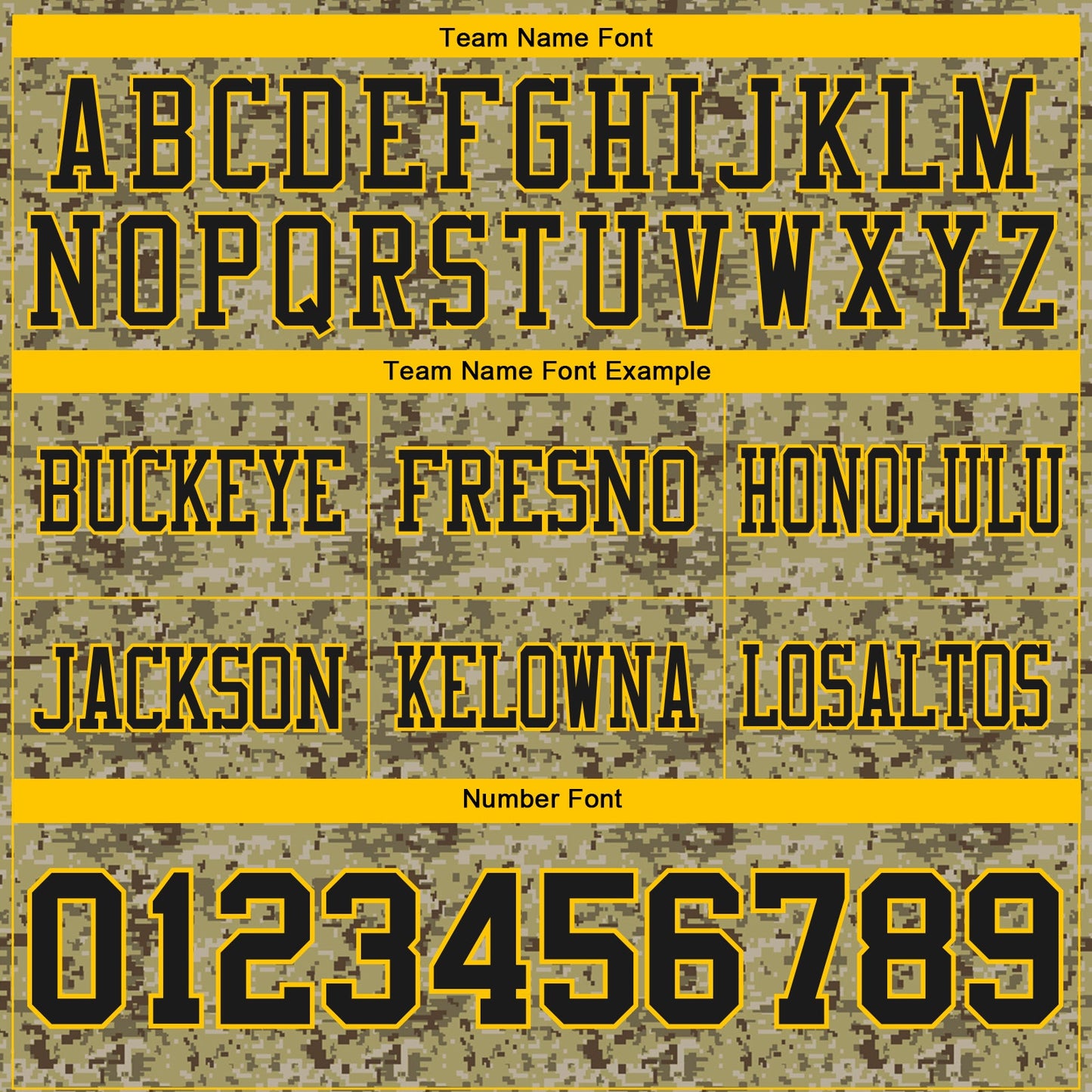 Custom Camo Black-Yellow 3D Pattern Salute To Service Authentic Football Jersey view 4