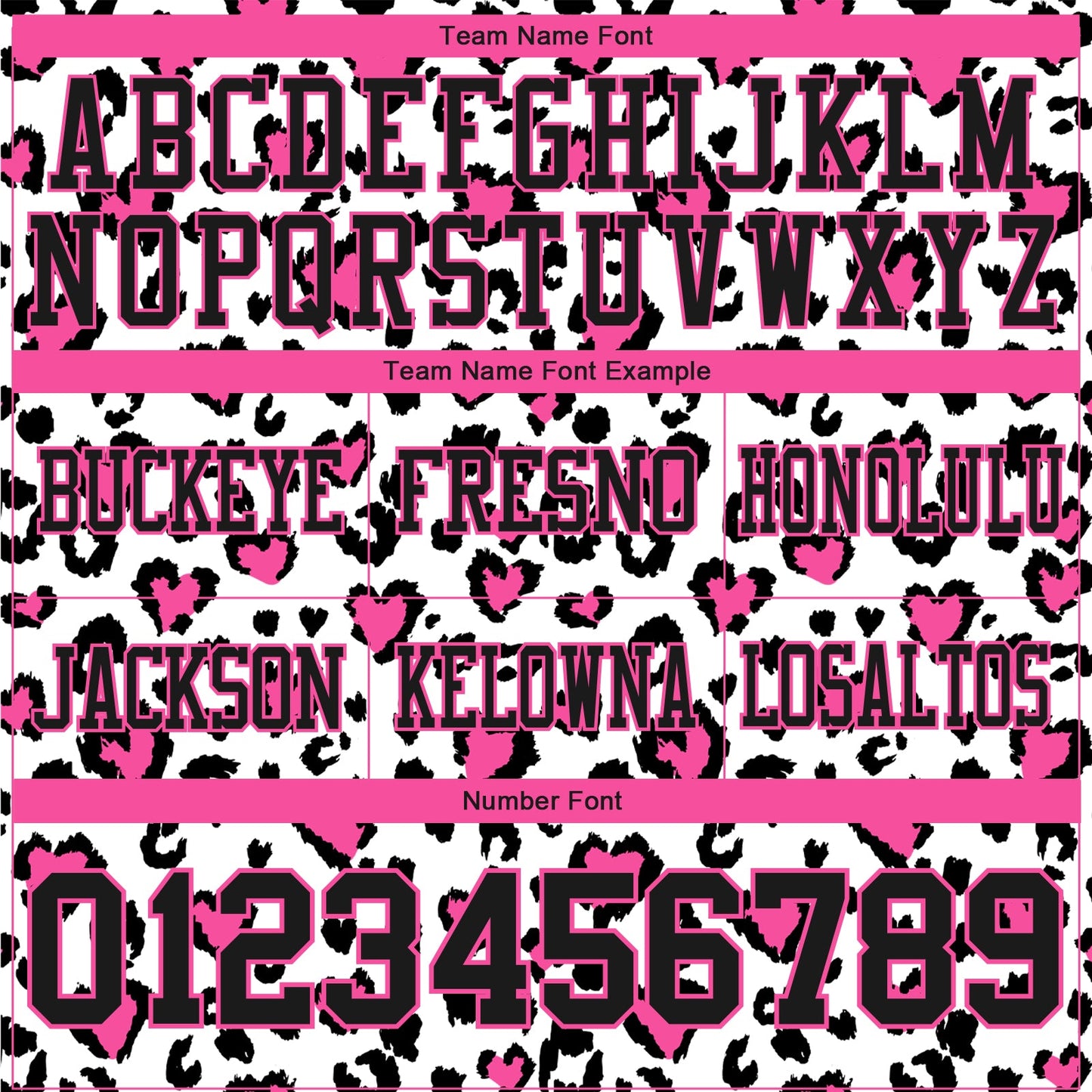 Custom White Black-Pink 3D Pattern Leopard Print Authentic Football Jersey view 4