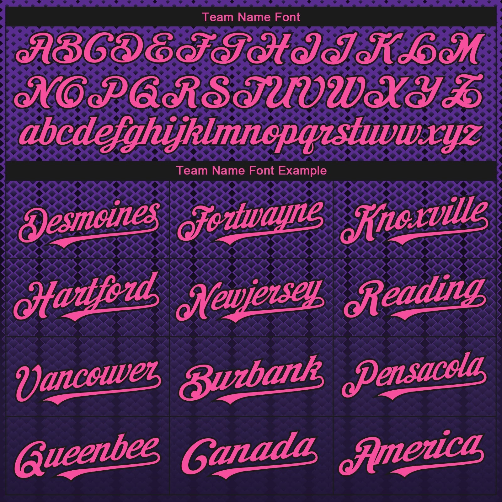 Custom Purple Pink-Black 3D Pattern Design Gradient Geometric Shape Authentic Baseball Jersey view 4