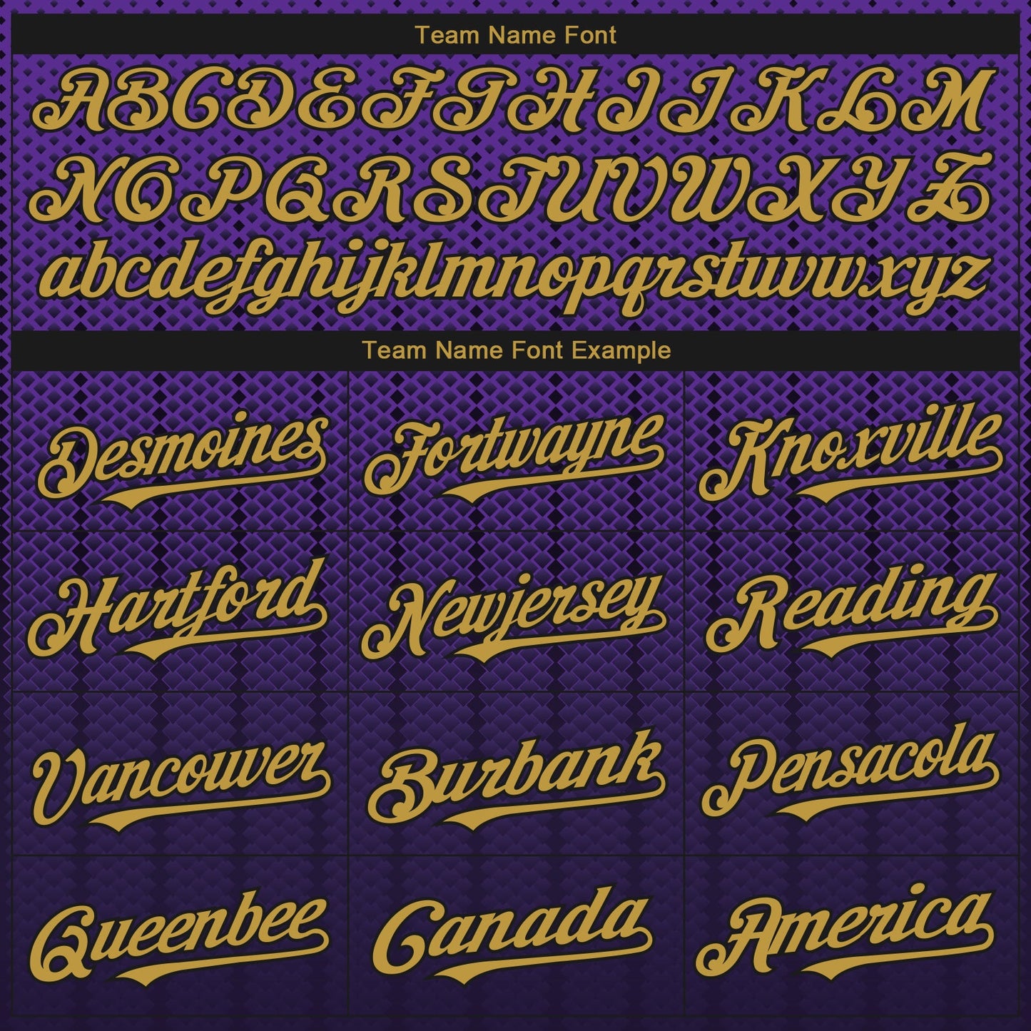 Custom Purple Old Gold-Black 3D Pattern Design Gradient Geometric Shape Authentic Baseball Jersey view 4