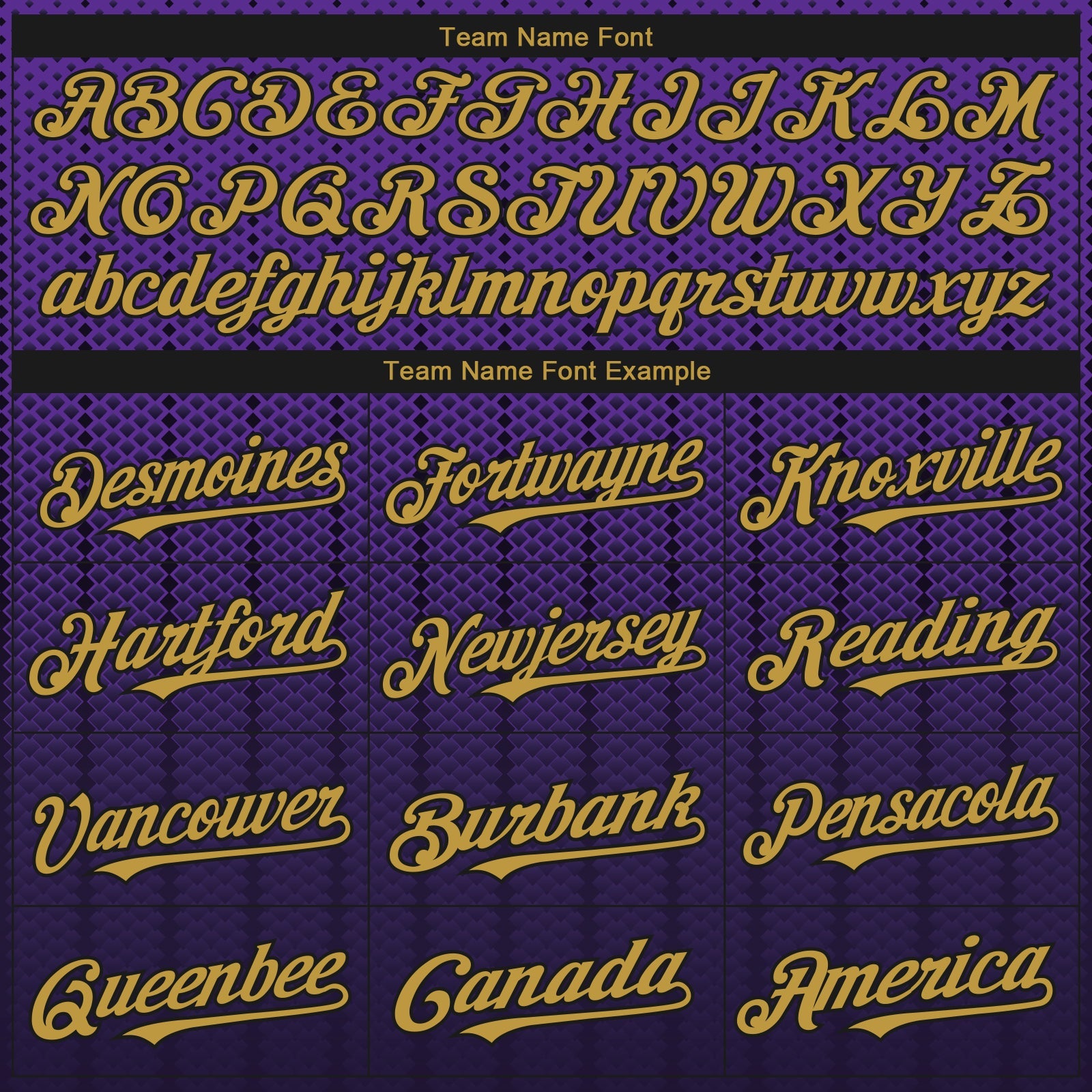 Custom Purple Old Gold-Black 3D Pattern Design Gradient Geometric Shape Authentic Baseball Jersey view 4