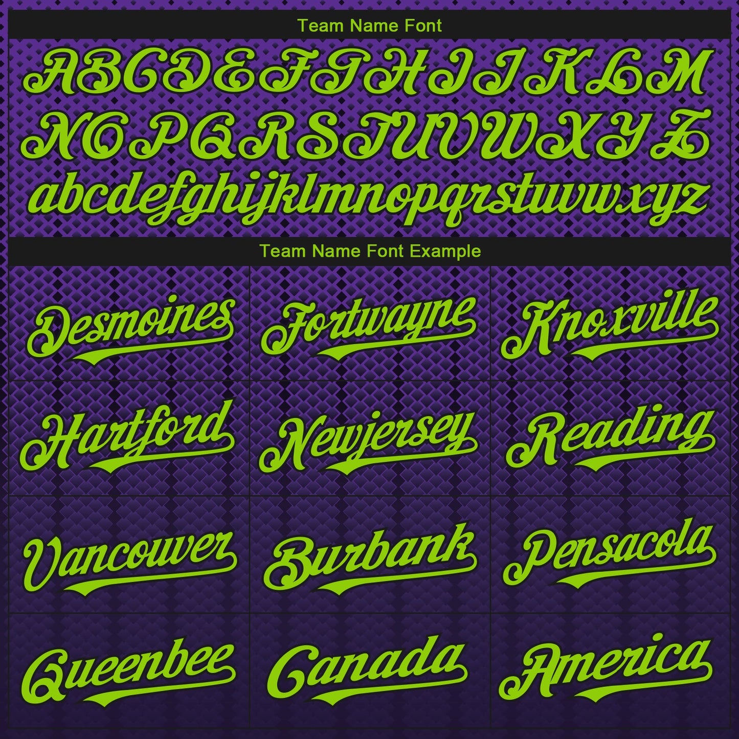 Custom Purple Neon Green-Black 3D Pattern Design Gradient Geometric Shape Authentic Baseball Jersey view 4