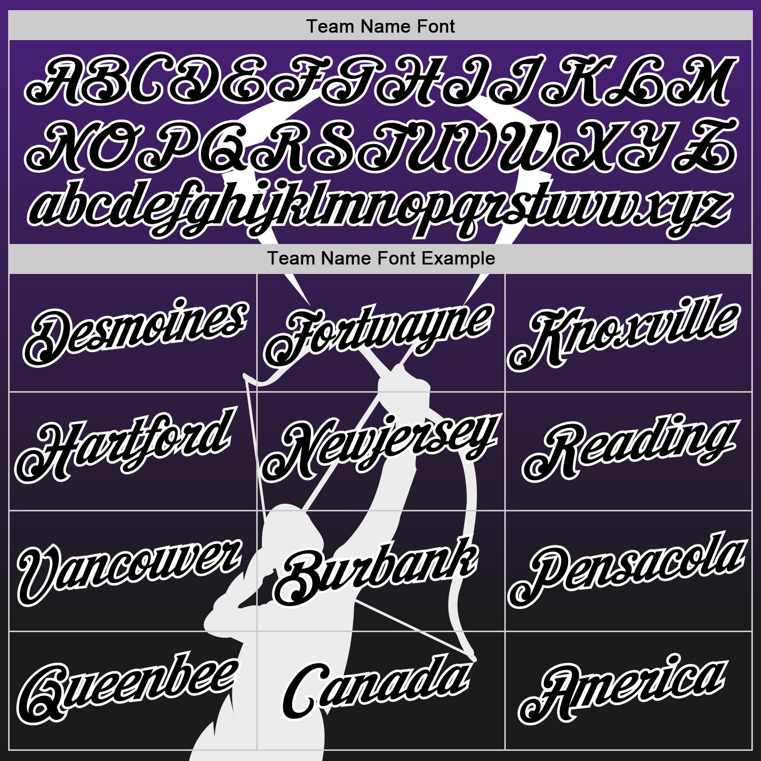 Custom Purple Black-White 3D Pattern Design Arrow Archery Bow Target Performance T-Shirt view 3