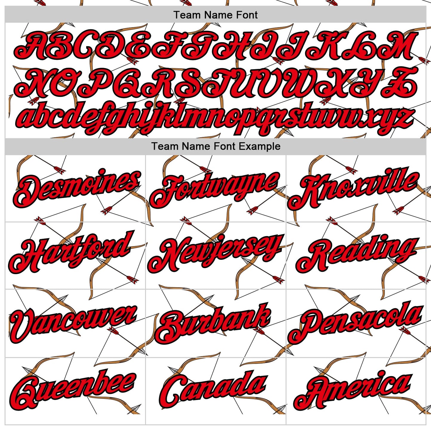 Custom White Fire Red-Black 3D Pattern Design Arrow Archery Bow Target Performance T-Shirt view 3