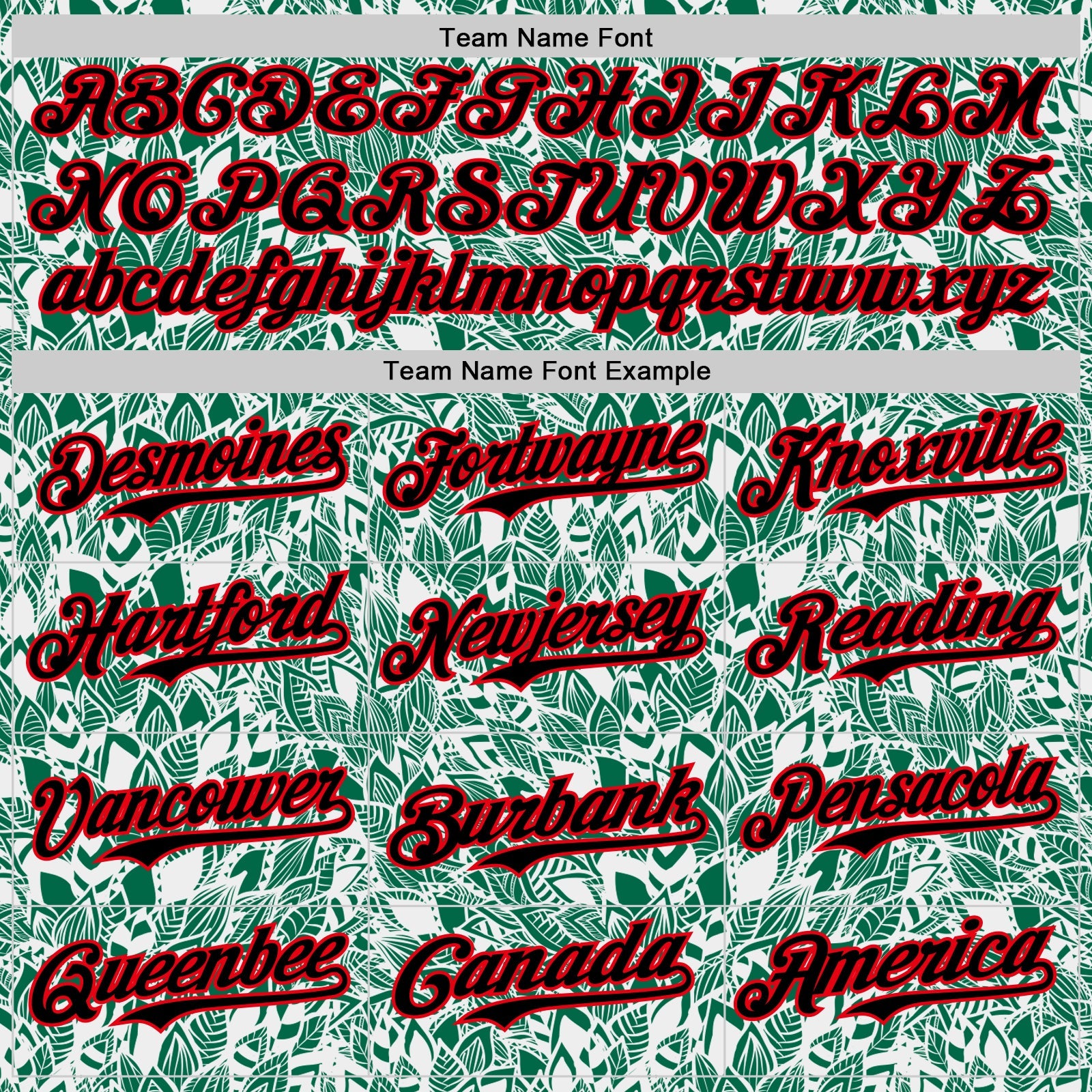 Custom White Black Kelly Green-Fire Red 3D Polynesian Style Islander Authentic Baseball Jersey view 4