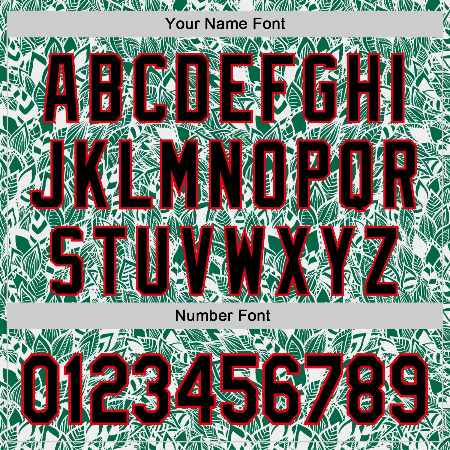 Custom White Black Kelly Green-Fire Red 3D Polynesian Style Islander Authentic Baseball Jersey view 5