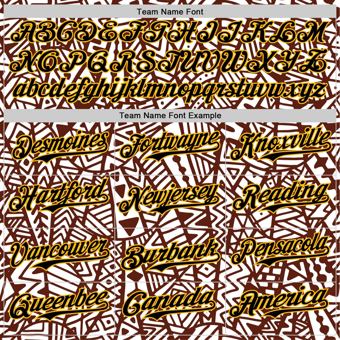 Custom White Black Brown-Gold 3D Polynesian Style Islander Authentic Baseball Jersey view 4