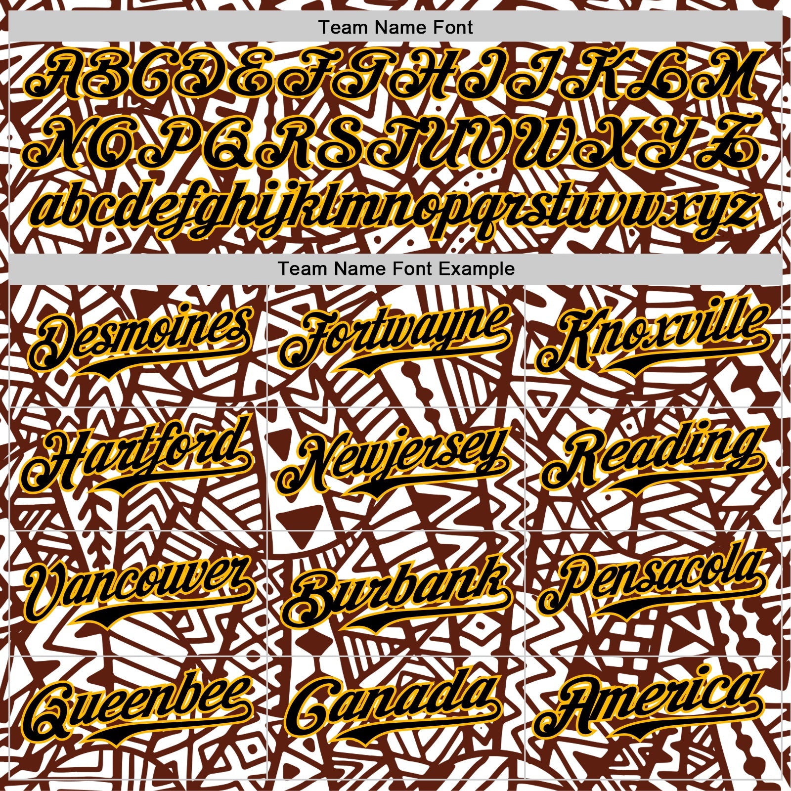Custom White Black Brown-Gold 3D Polynesian Style Islander Authentic Baseball Jersey view 4