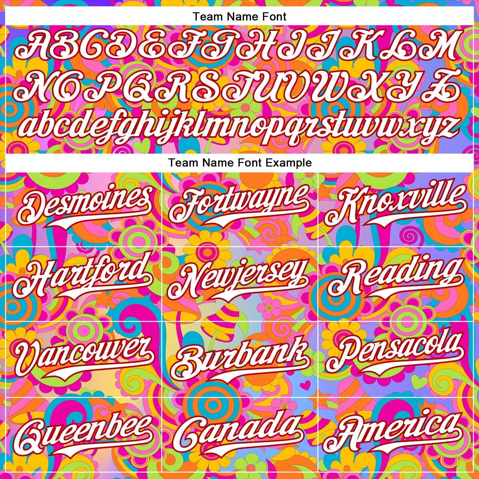 Custom Pink White-Red 3D Pattern Design Trippy Groovy Magic Mushrooms Authentic Baseball Jersey view 4