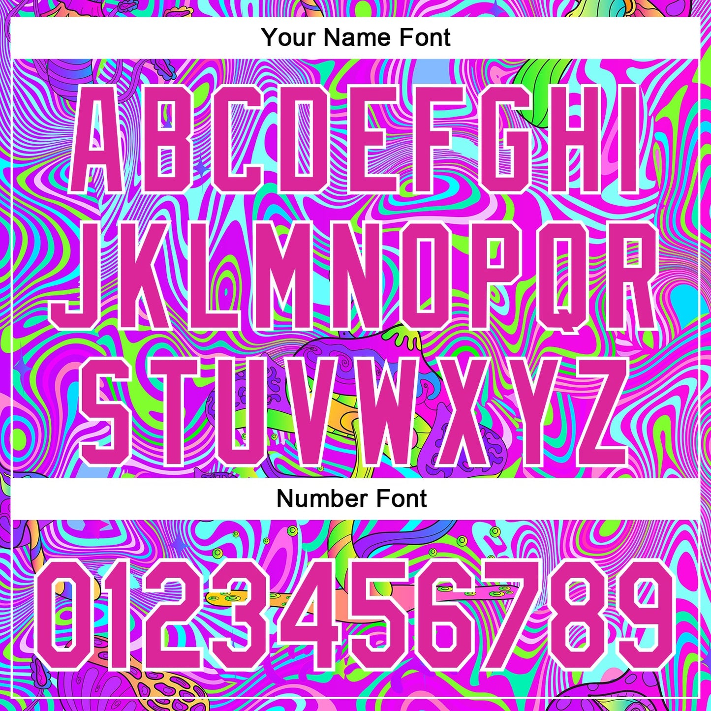 Custom Purple Deep Pink-White 3D Pattern Design Trippy Psychedelic Magic Mushrooms Authentic Baseball Jersey view 5