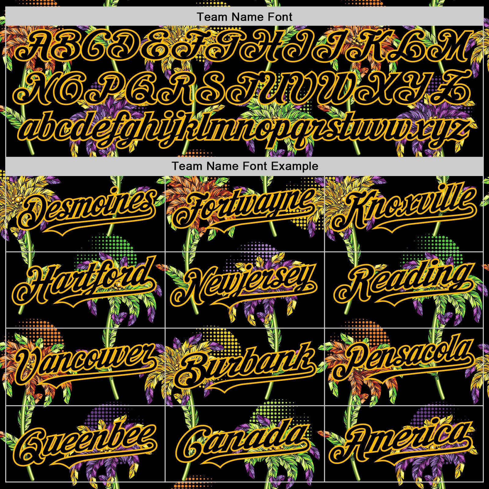 Custom Black Gold 3D Pattern Design Mardi Gras Shrove Tuesday Authentic Baseball Jersey view 4