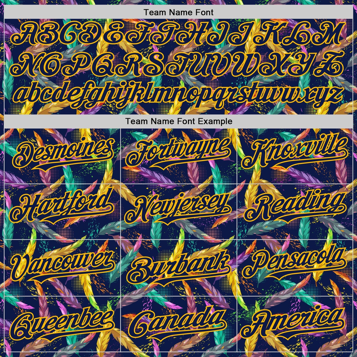 Custom Navy Gold 3D Pattern Design Mardi Gras Shrove Tuesday Authentic Baseball Jersey view 4