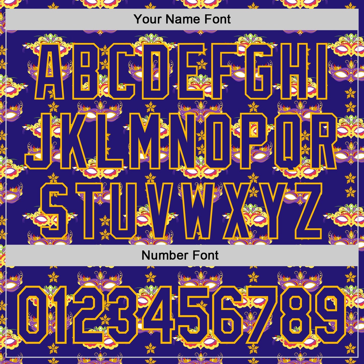 Custom Dark Purple Gold 3D Pattern Design Mardi Gras Shrove Tuesday Authentic Baseball Jersey view 5