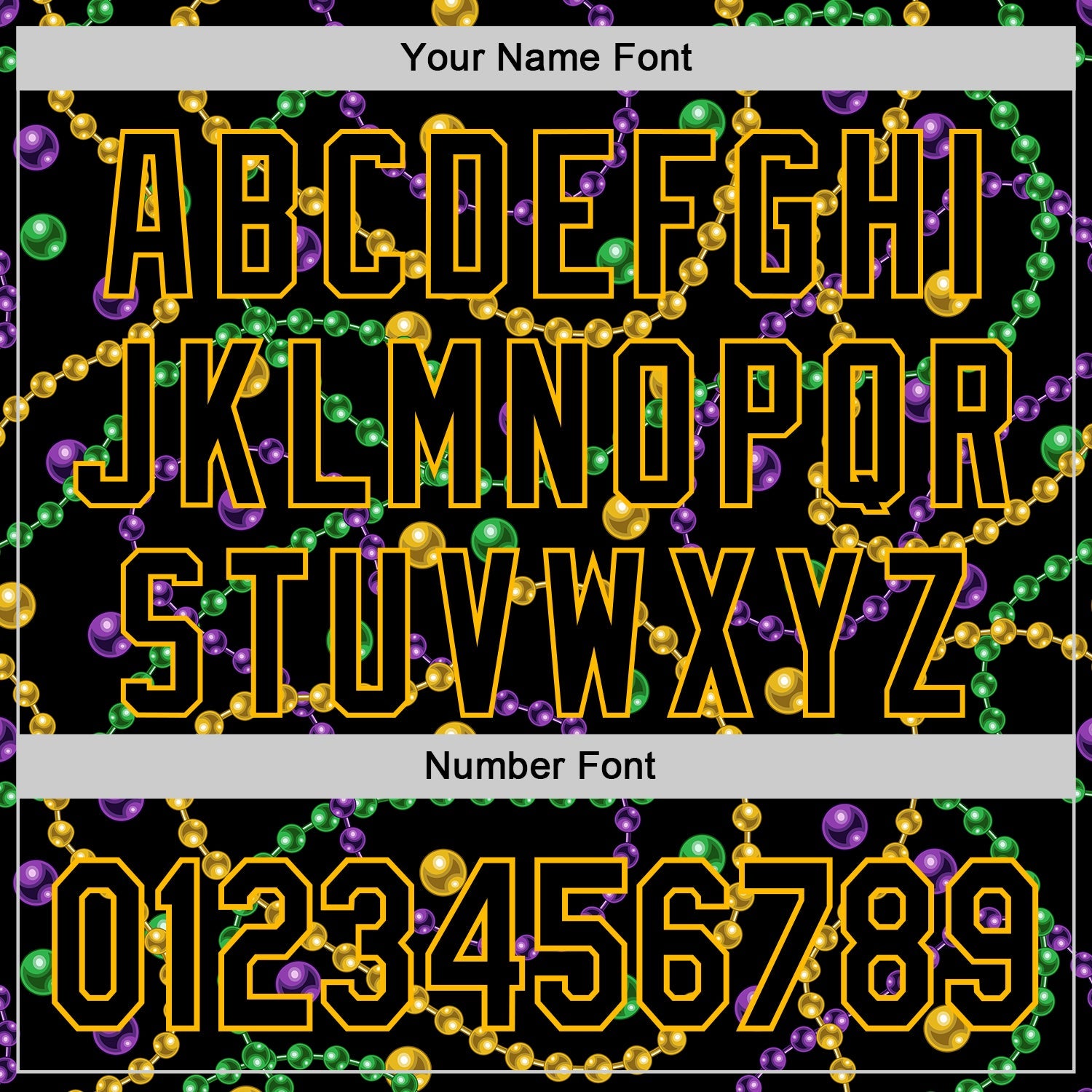 Custom Black Gold 3D Pattern Design Mardi Gras Shrove Tuesday Authentic Baseball Jersey view 5