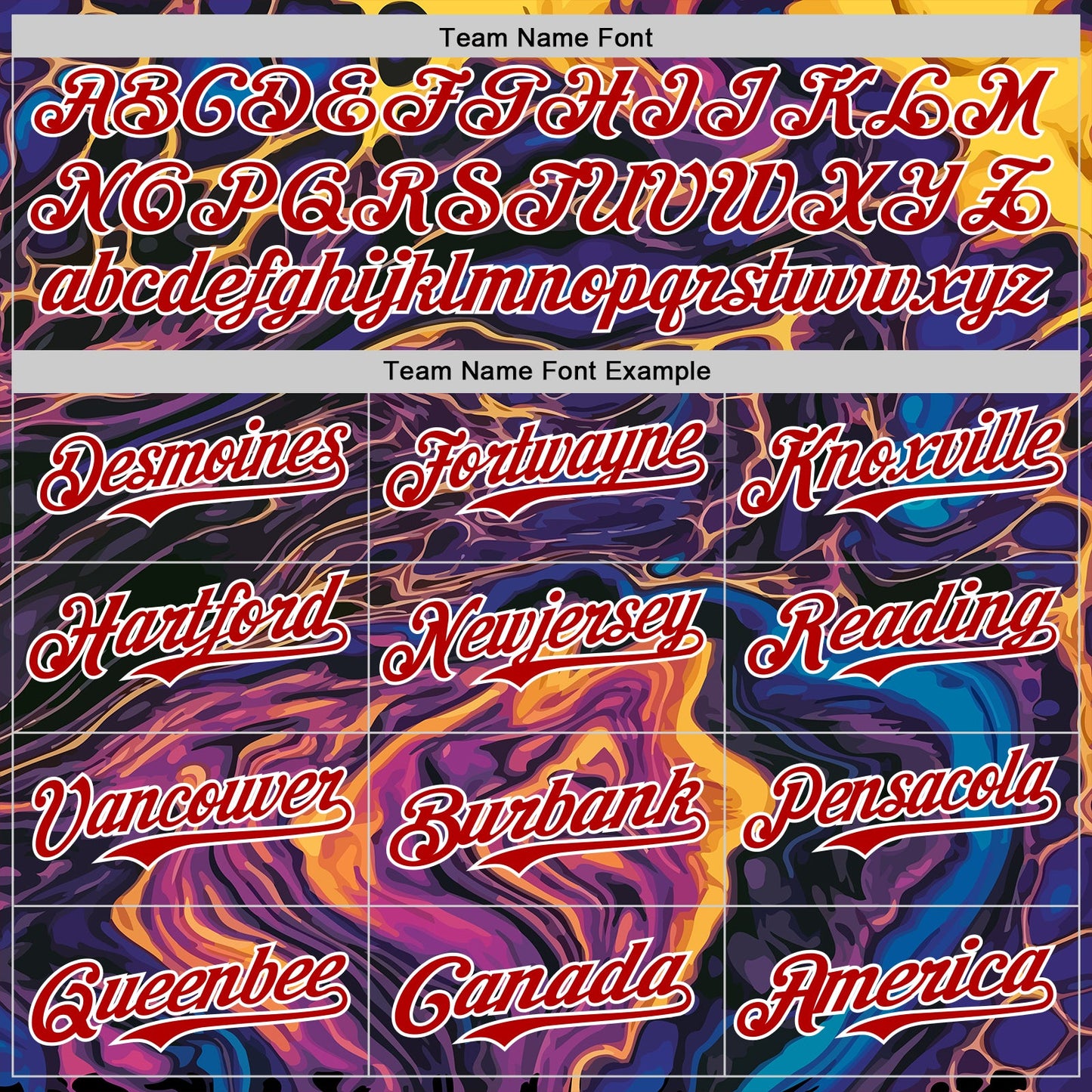 Custom Purple Red-White 3D Pattern Design Burner Costumes Lava Authentic Baseball Jersey view 4