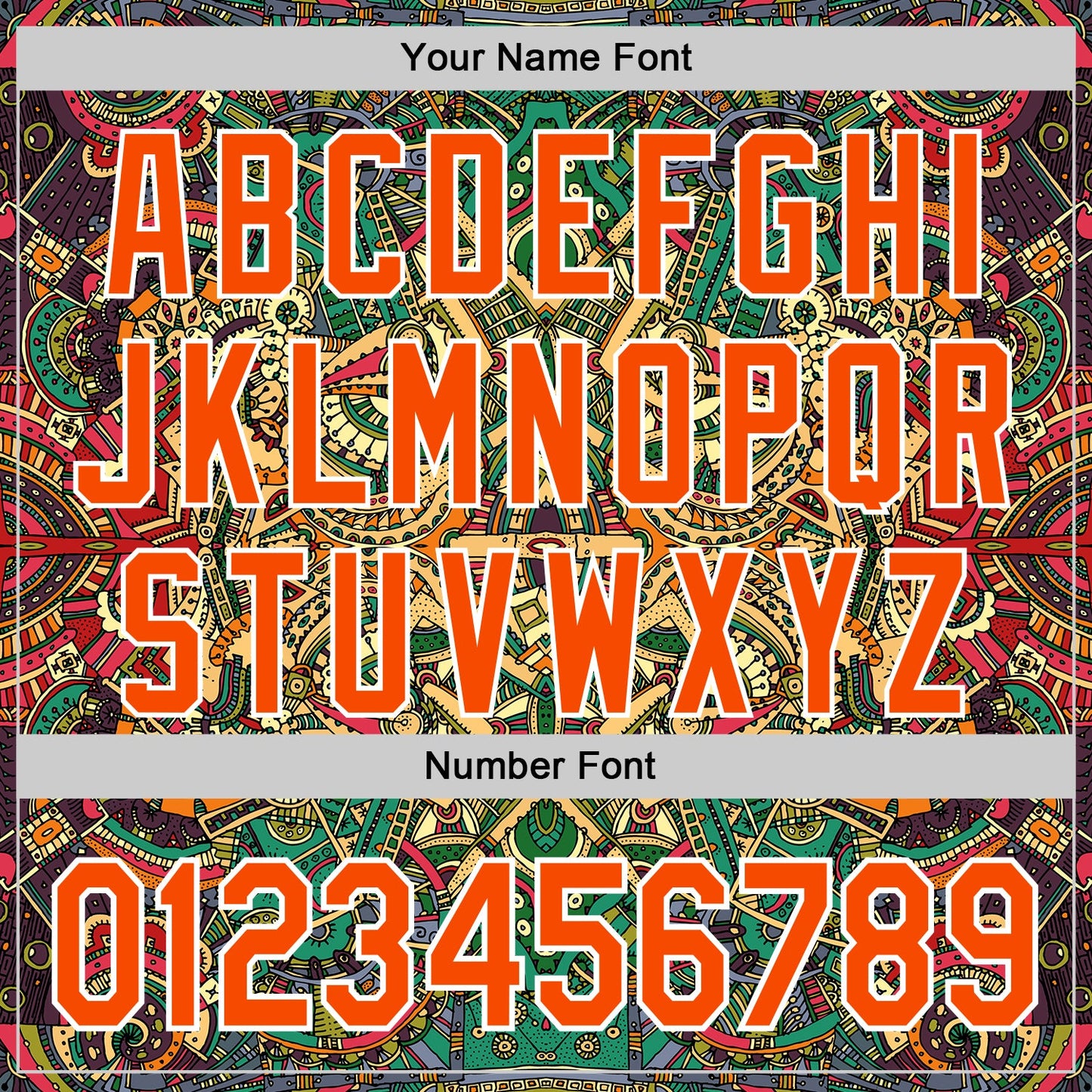 Custom Green Orange-White 3D Pattern Design Burner Costumes Exotic Authentic Baseball Jersey view 5