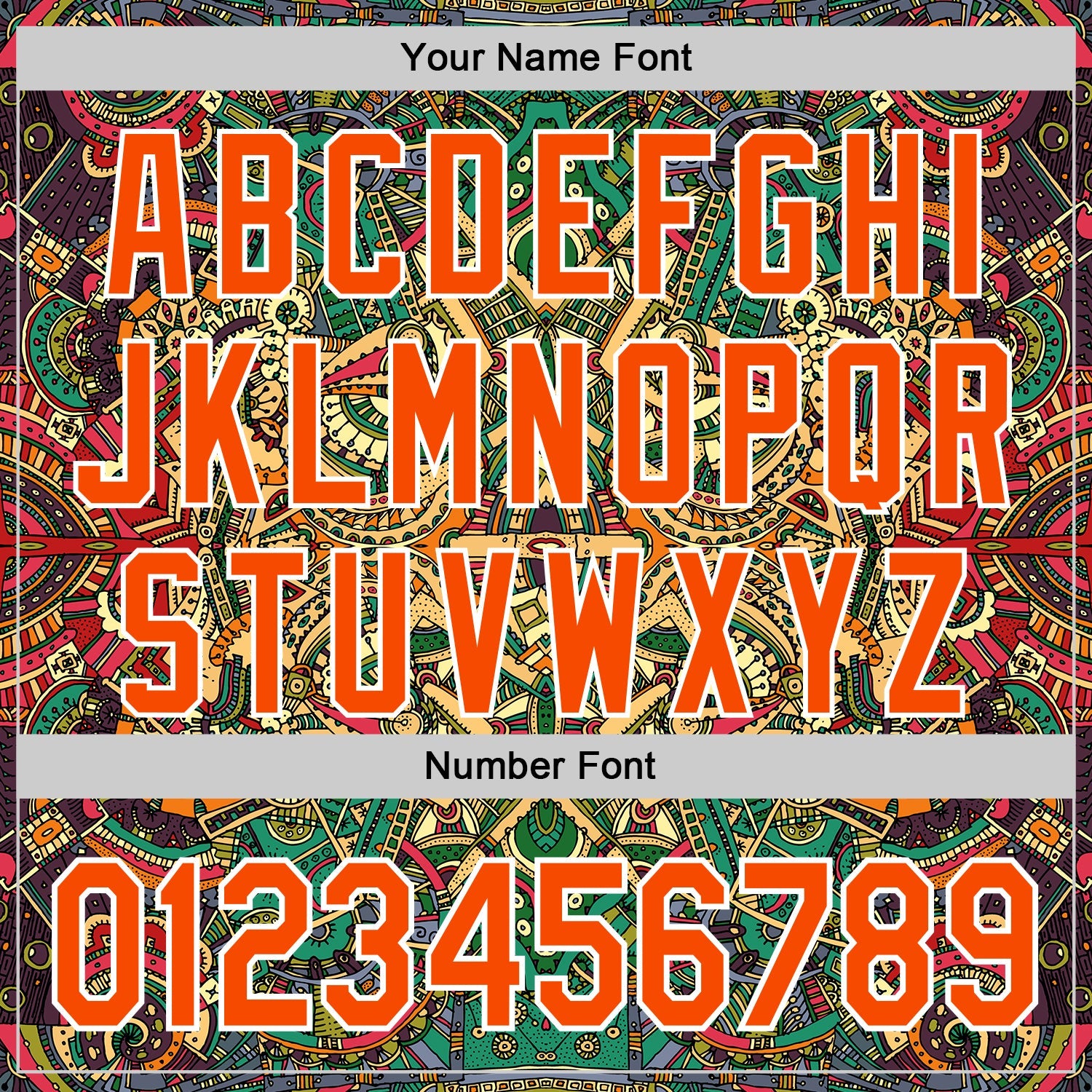 Custom Green Orange-White 3D Pattern Design Burner Costumes Exotic Authentic Baseball Jersey view 5