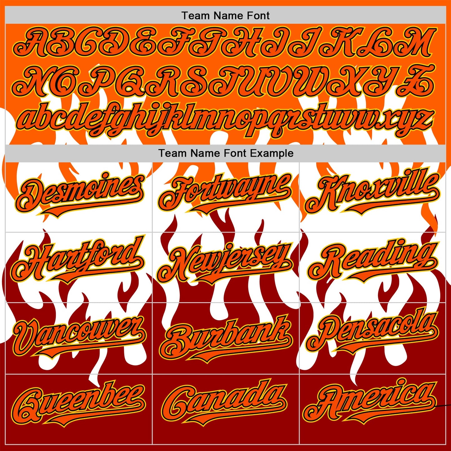 Custom White Orange Red Black-Yellow 3D Pattern Design Rave Party Flame Authentic Baseball Jersey view 4