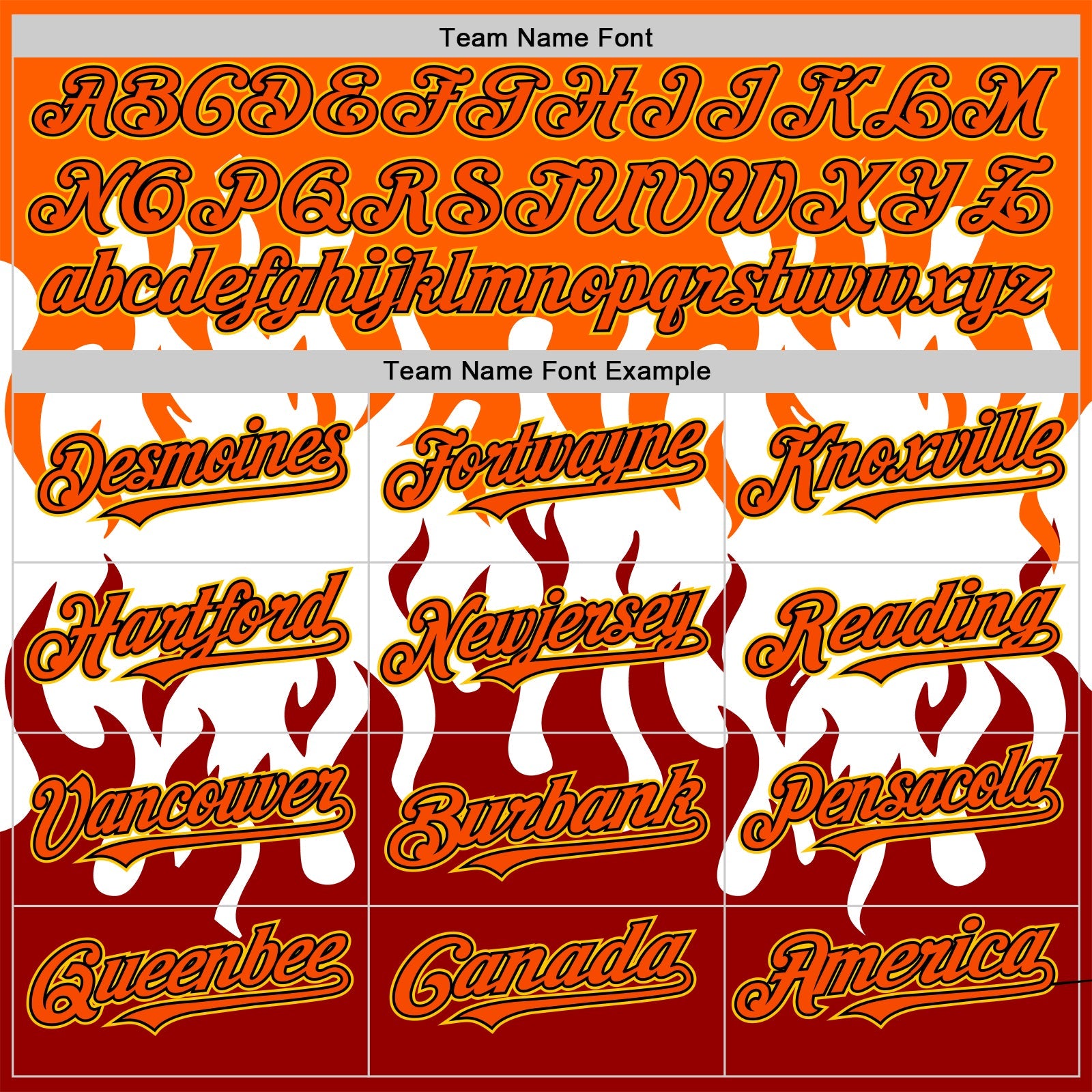 Custom White Orange Red Black-Yellow 3D Pattern Design Rave Party Flame Authentic Baseball Jersey view 4