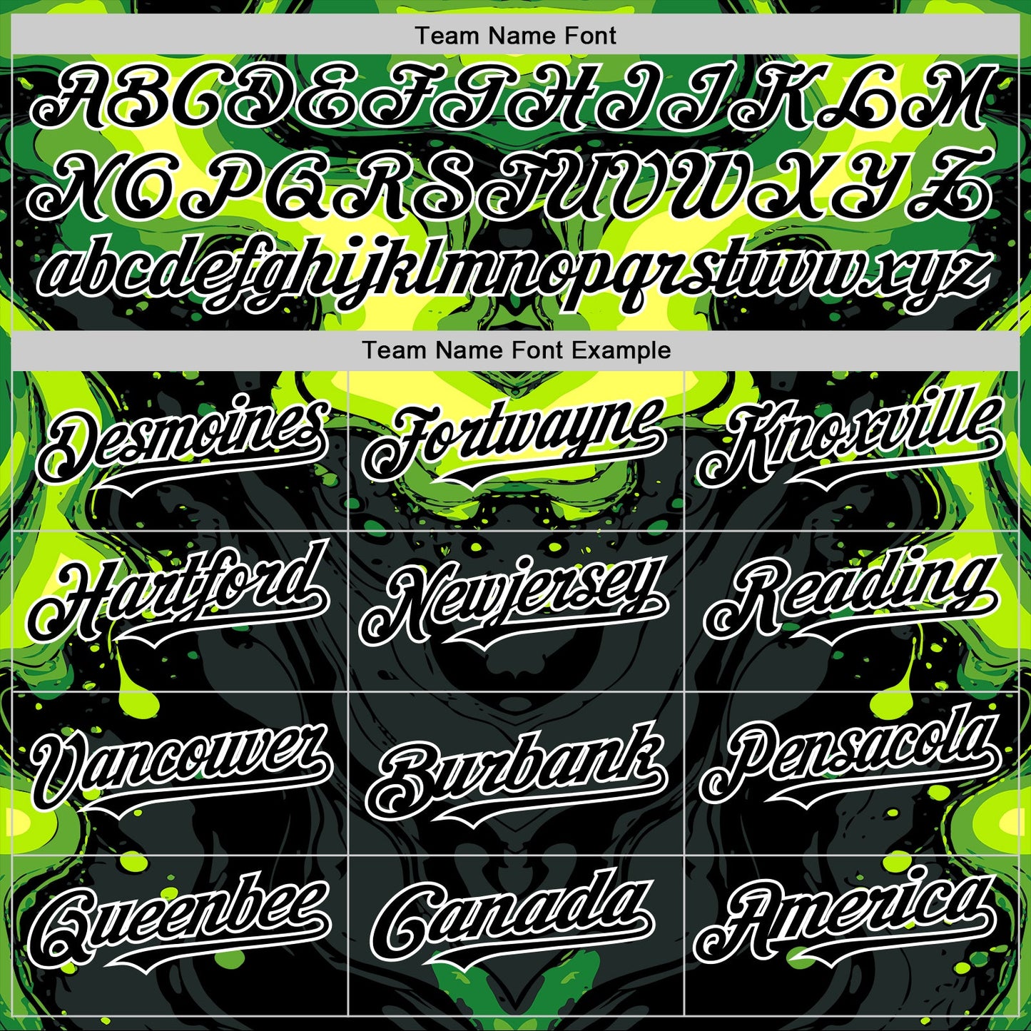 Custom Black Green-White 3D Pattern Design Rave Party Poison Liquid Authentic Baseball Jersey view 4