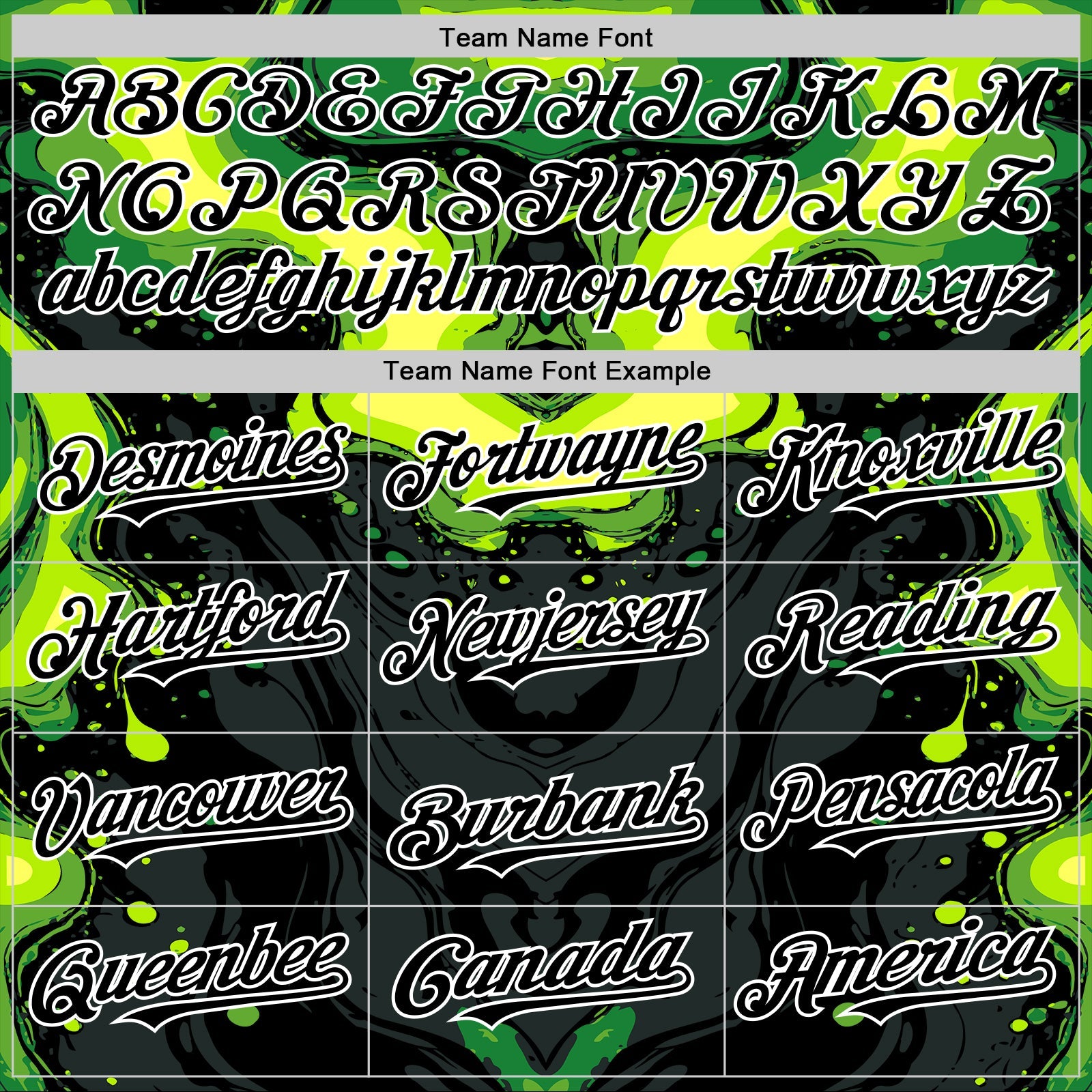 Custom Black Green-White 3D Pattern Design Rave Party Poison Liquid Authentic Baseball Jersey view 4