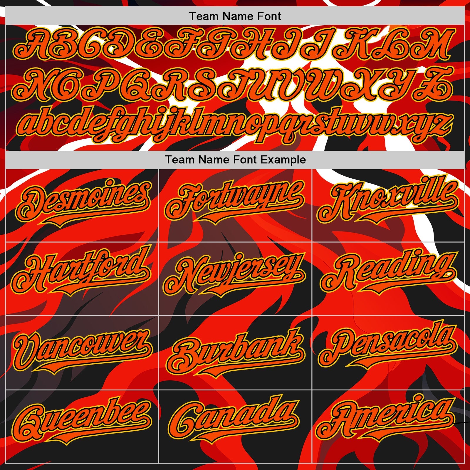 Custom White Orange Black-Yellow 3D Pattern Design Rave Party Flame Lava Authentic Baseball Jersey view 4