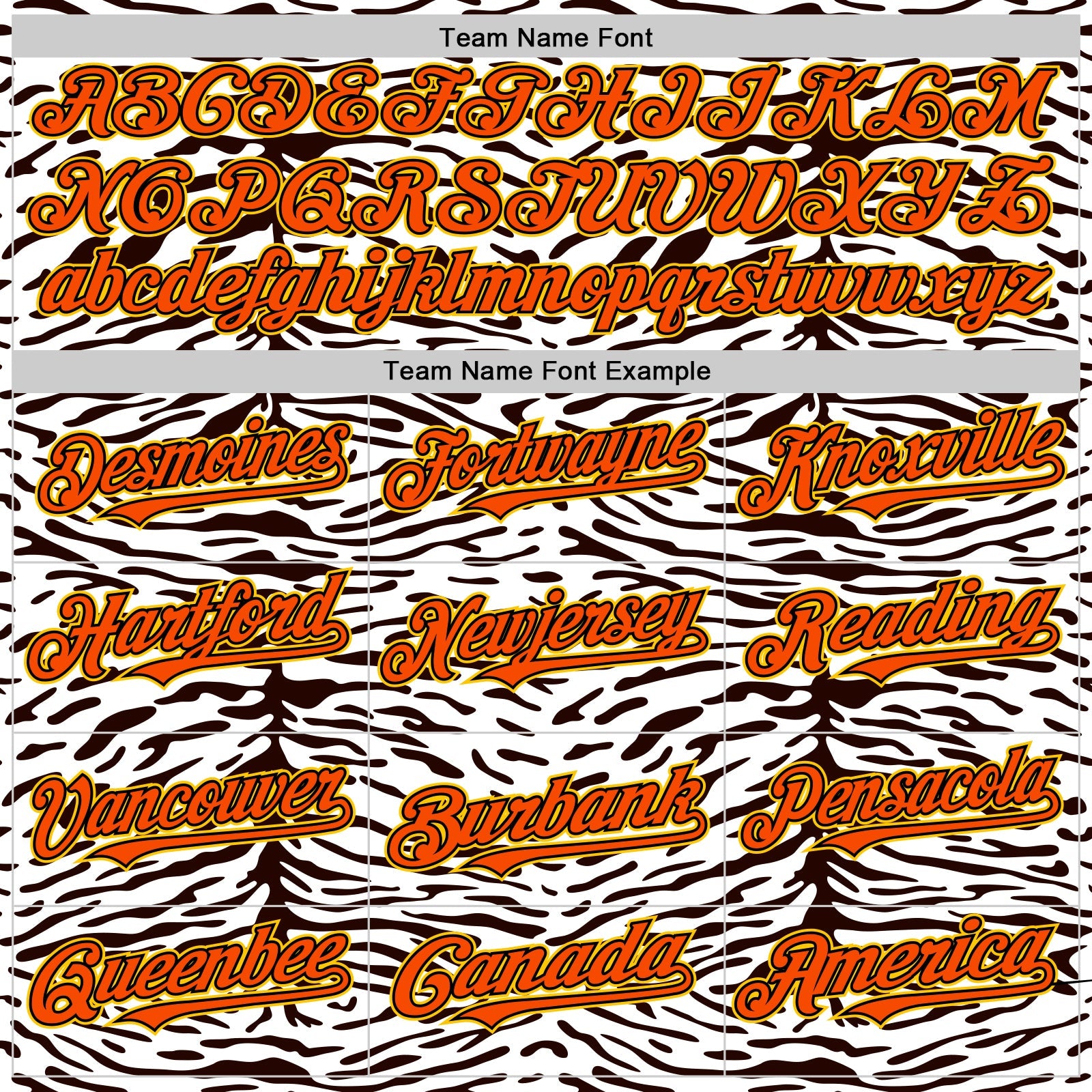 Custom White Orange Black-Yellow 3D Pattern Design Rave Party Animal Zebra Print Authentic Baseball Jersey view 4