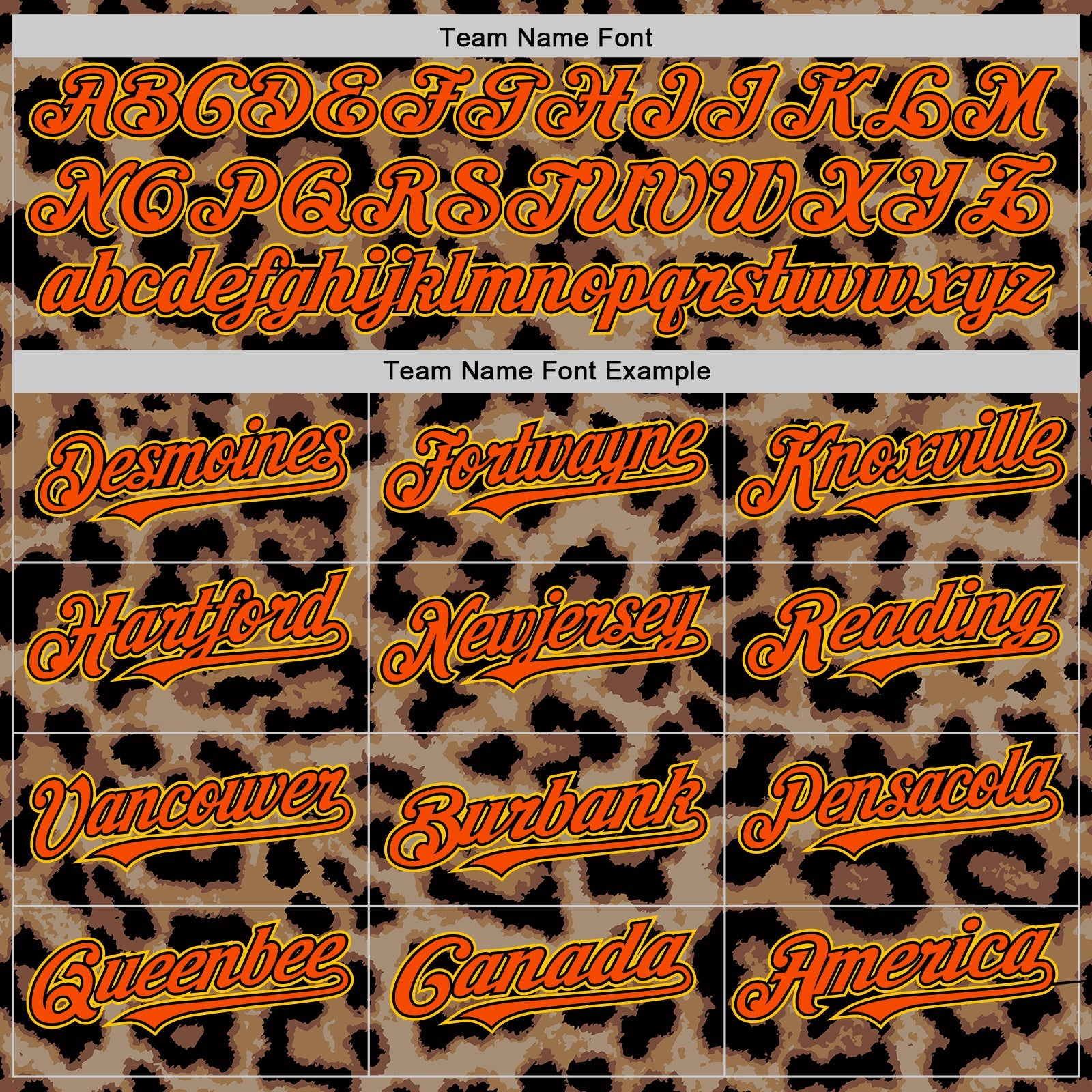 Custom Brown Orange Black-Yellow 3D Pattern Design Rave Party Animal Leopard Print Authentic Baseball Jersey view 4