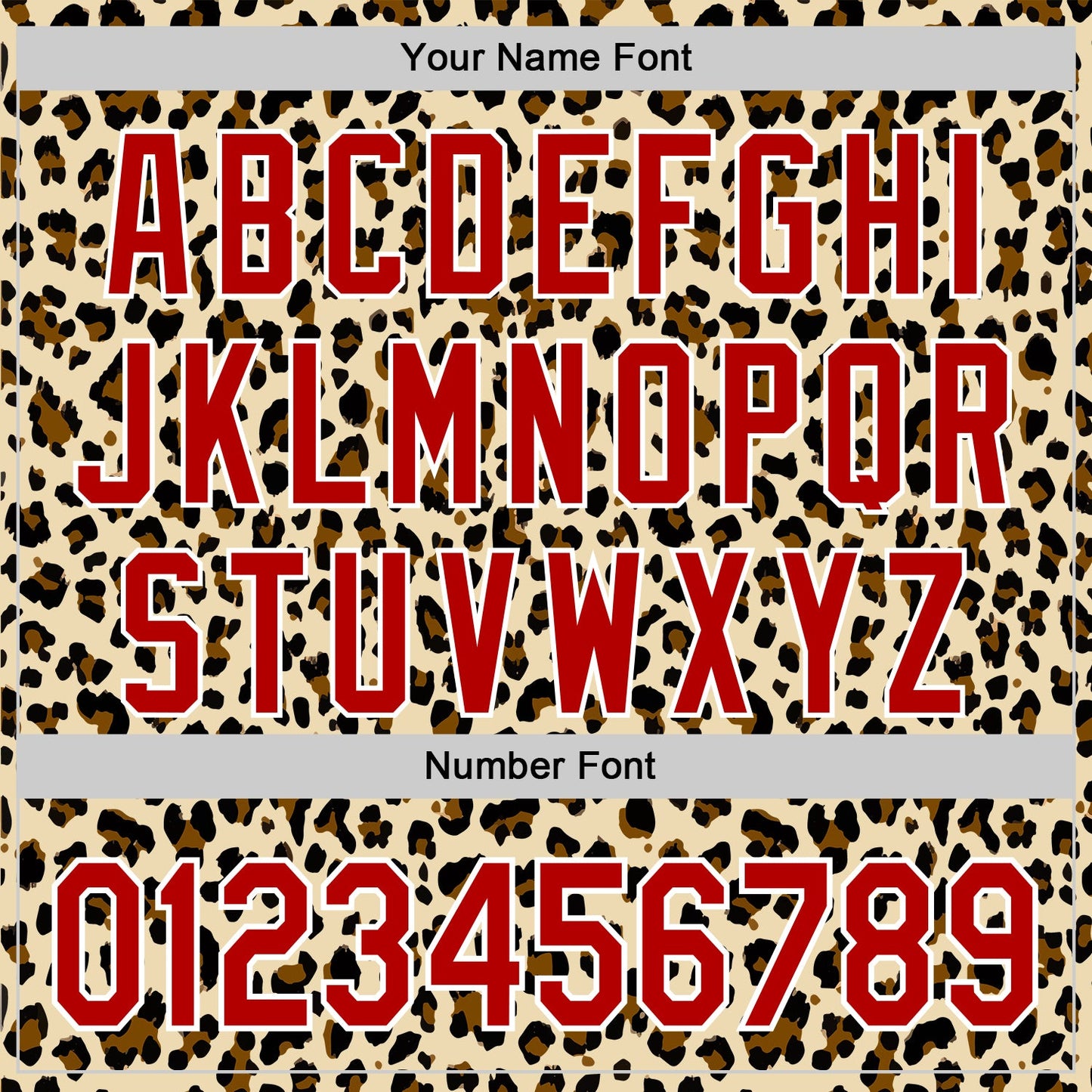 Custom Cream Red-White 3D Pattern Design Rave Party Animal Leopard Print Authentic Baseball Jersey view 5