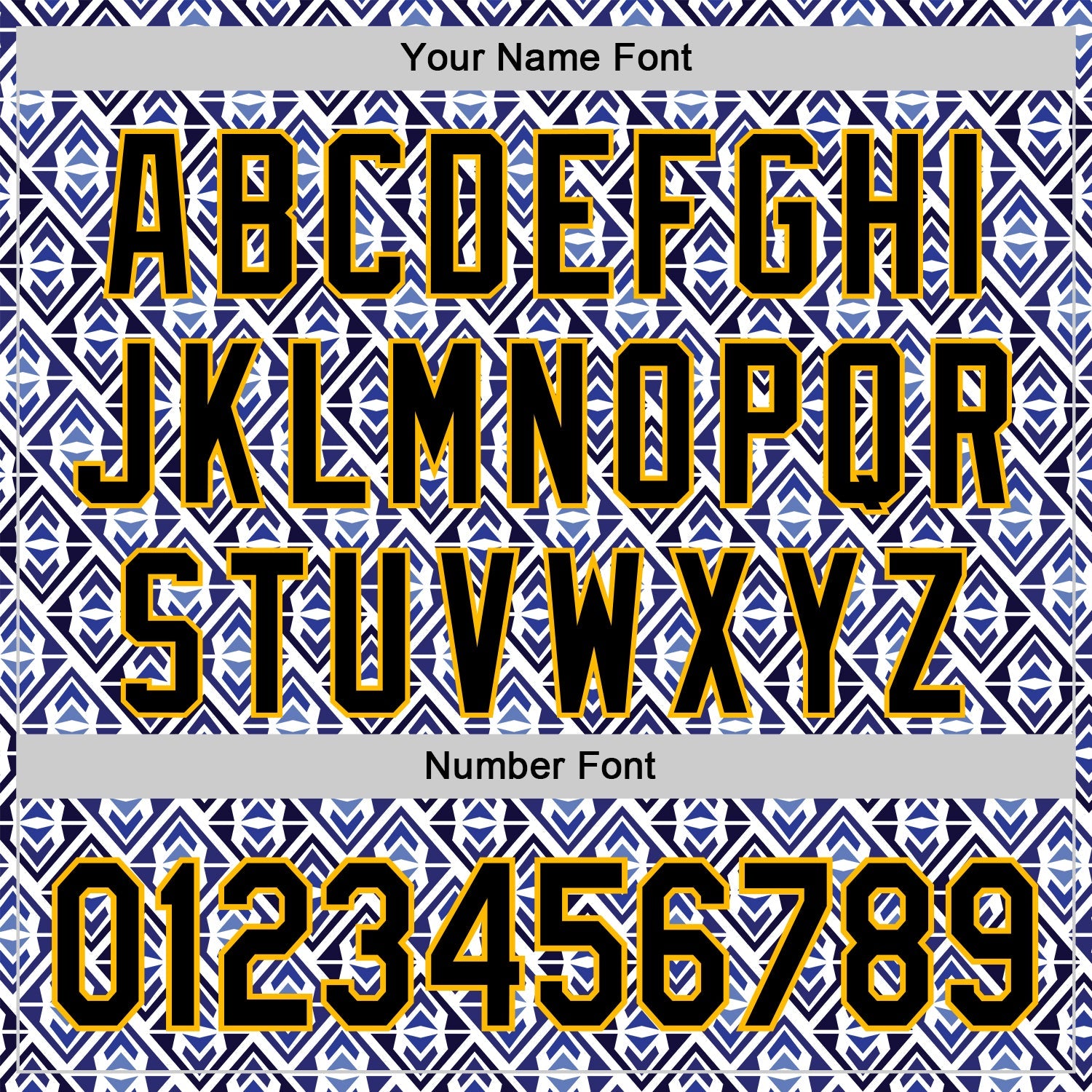 Custom White Black Royal-Gold 3D Pattern Design Rave Party Monogram Geometric Shape Authentic Baseball Jersey view 5