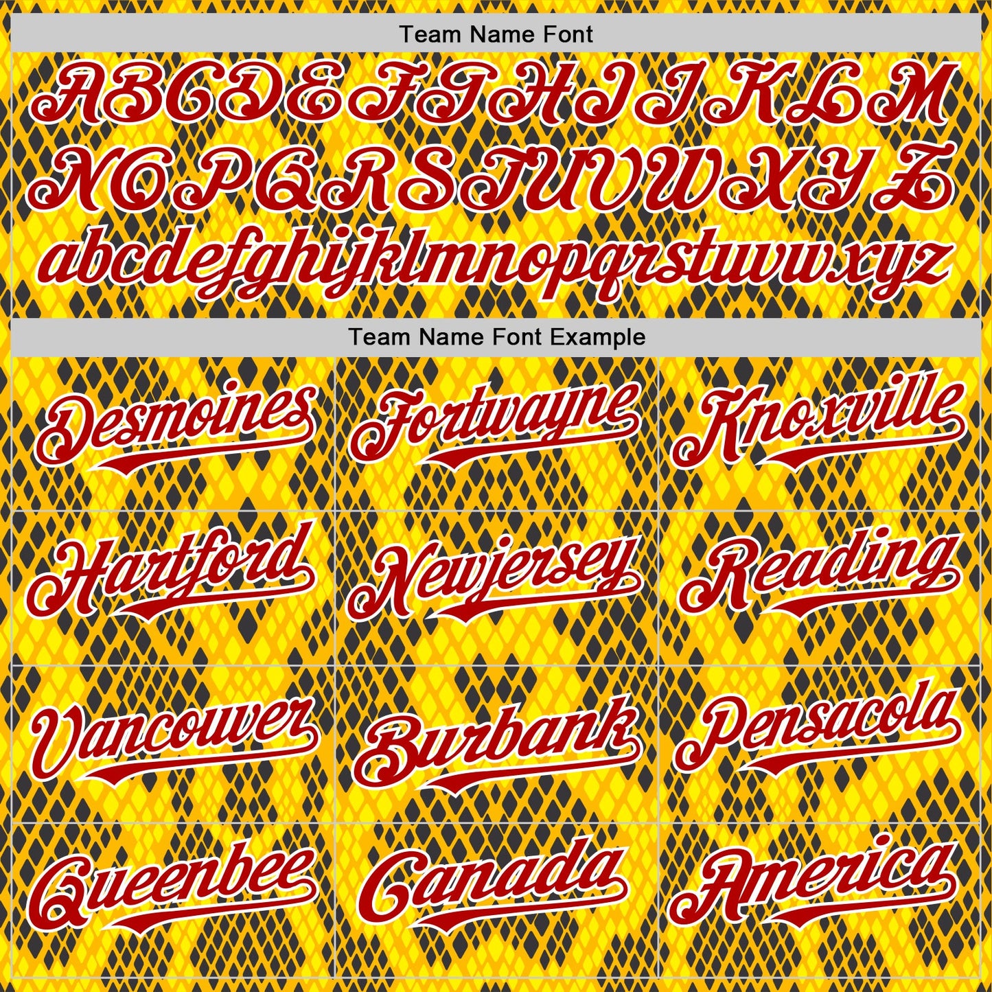 Custom Yellow Red Black-White 3D Pattern Design Rave Party Animal Snake Python Print Authentic Baseball Jersey view 4