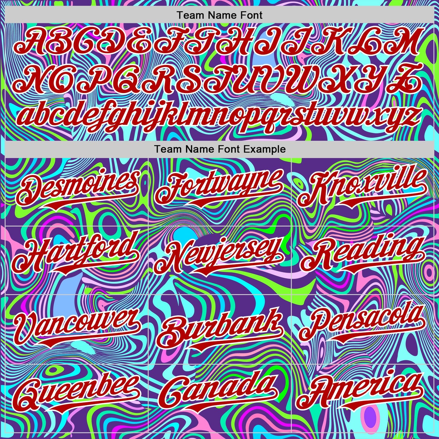 Custom Purple Red-White 3D Pattern Design Rave Party Trippy Laser Fluid Authentic Baseball Jersey view 4