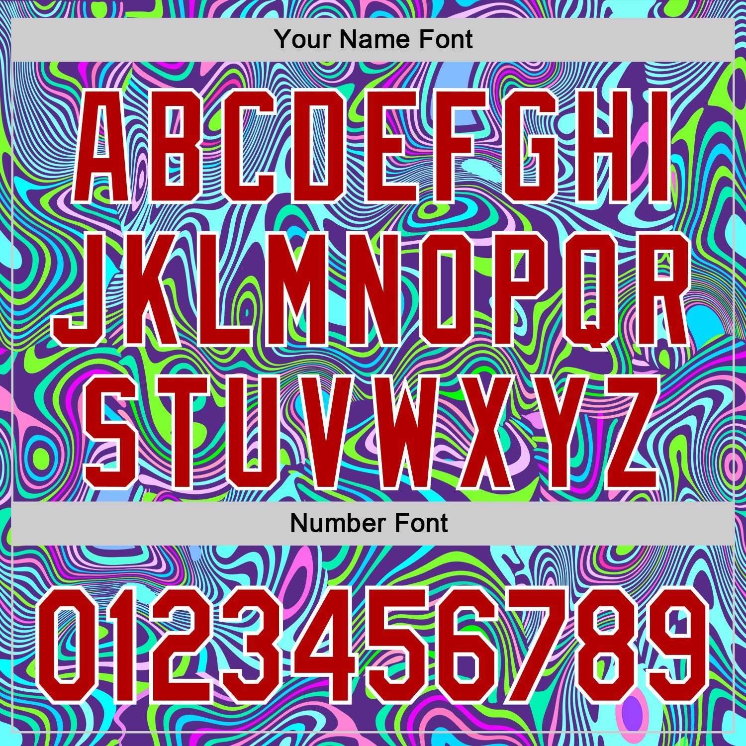 Custom Purple Red-White 3D Pattern Design Rave Party Trippy Laser Fluid Authentic Baseball Jersey view 5