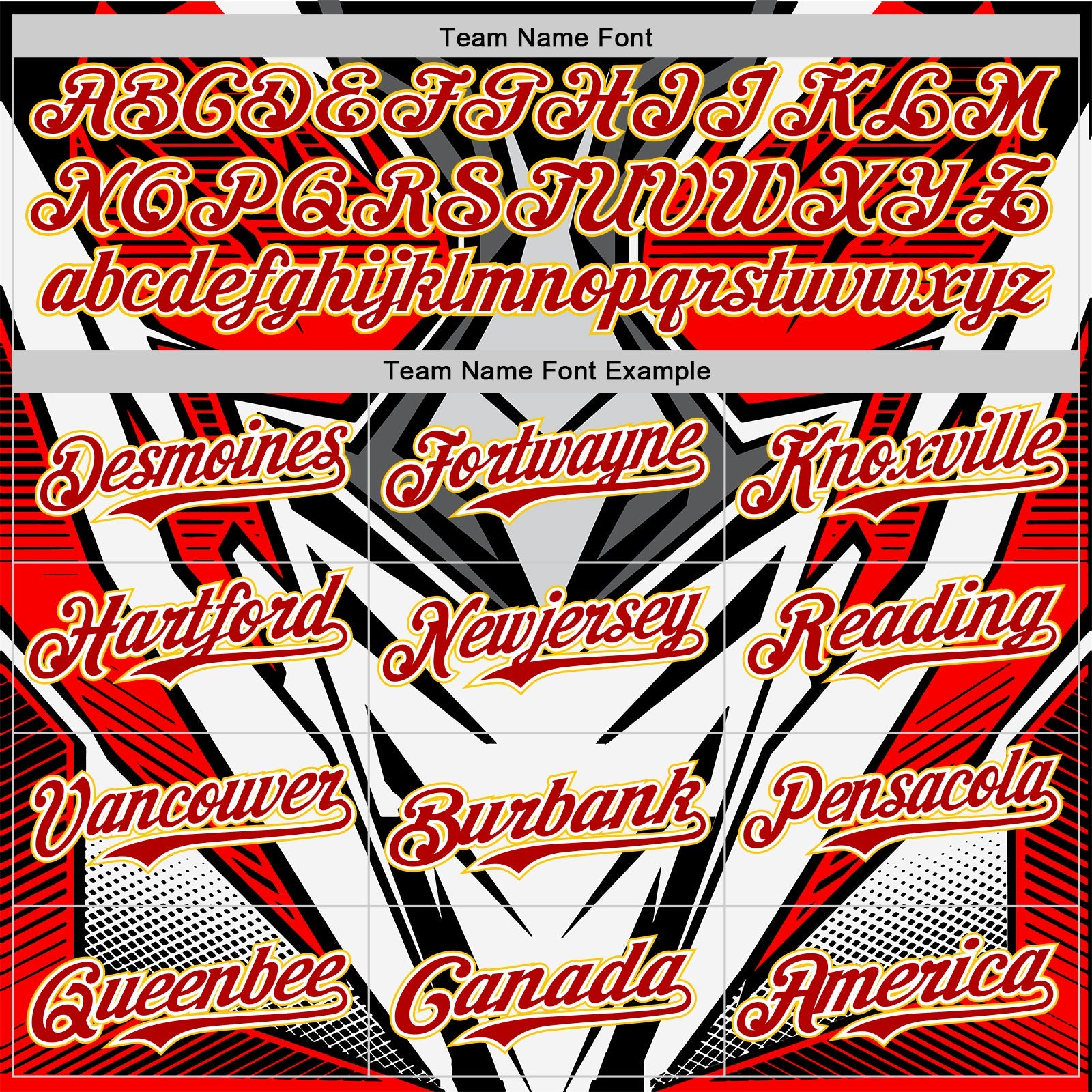 Custom White Red Black-Yellow 3D Pattern Design Burner Costumes Cyber Punk Authentic Baseball Jersey view 4
