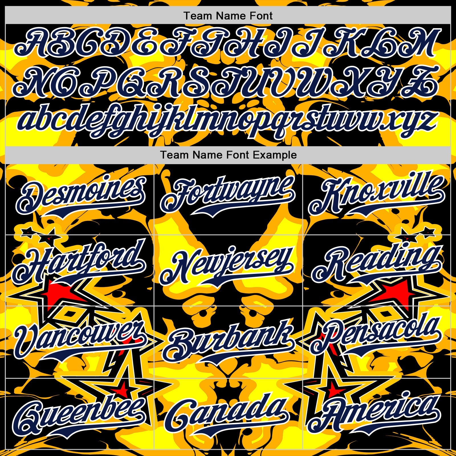 Custom Black Navy Yellow-White 3D Pattern Design Burner Costumes Flame Authentic Baseball Jersey view 4