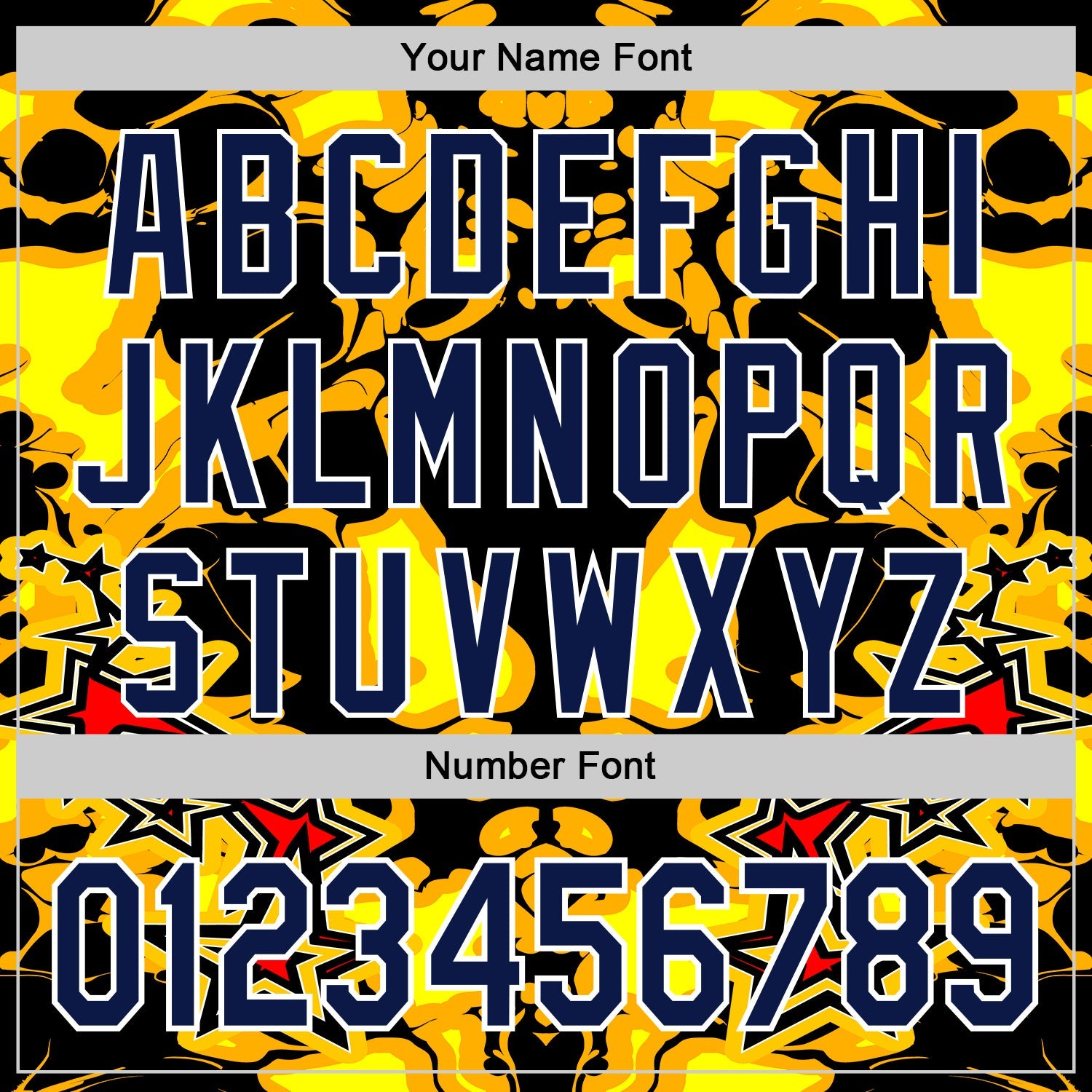 Custom Black Navy Yellow-White 3D Pattern Design Burner Costumes Flame Authentic Baseball Jersey view 5